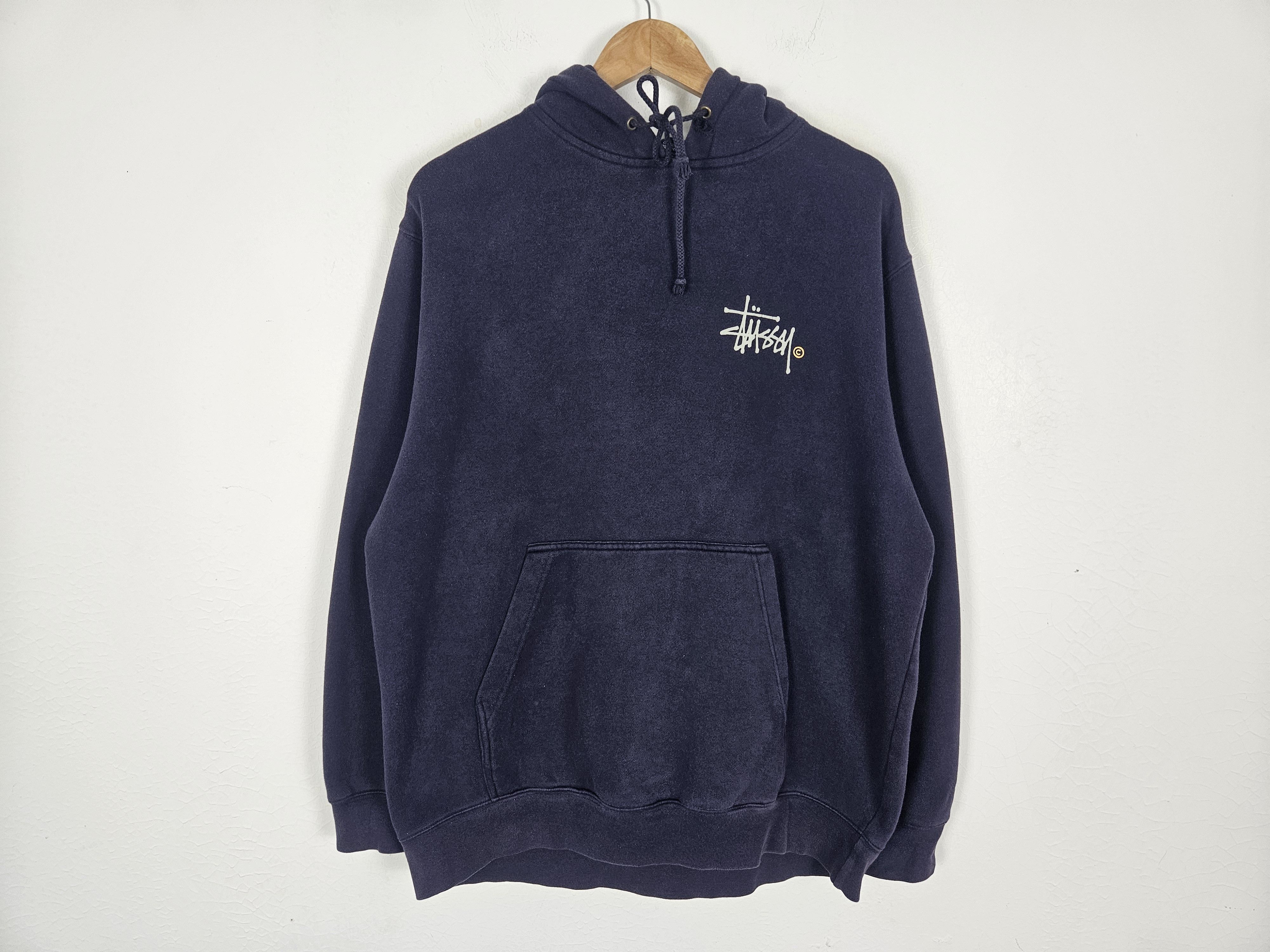 Stussy Vintage Stussy Signature Spellout Hoodie Sweater Size US M / EU 48-50 / 2 - 3 Thumbnail