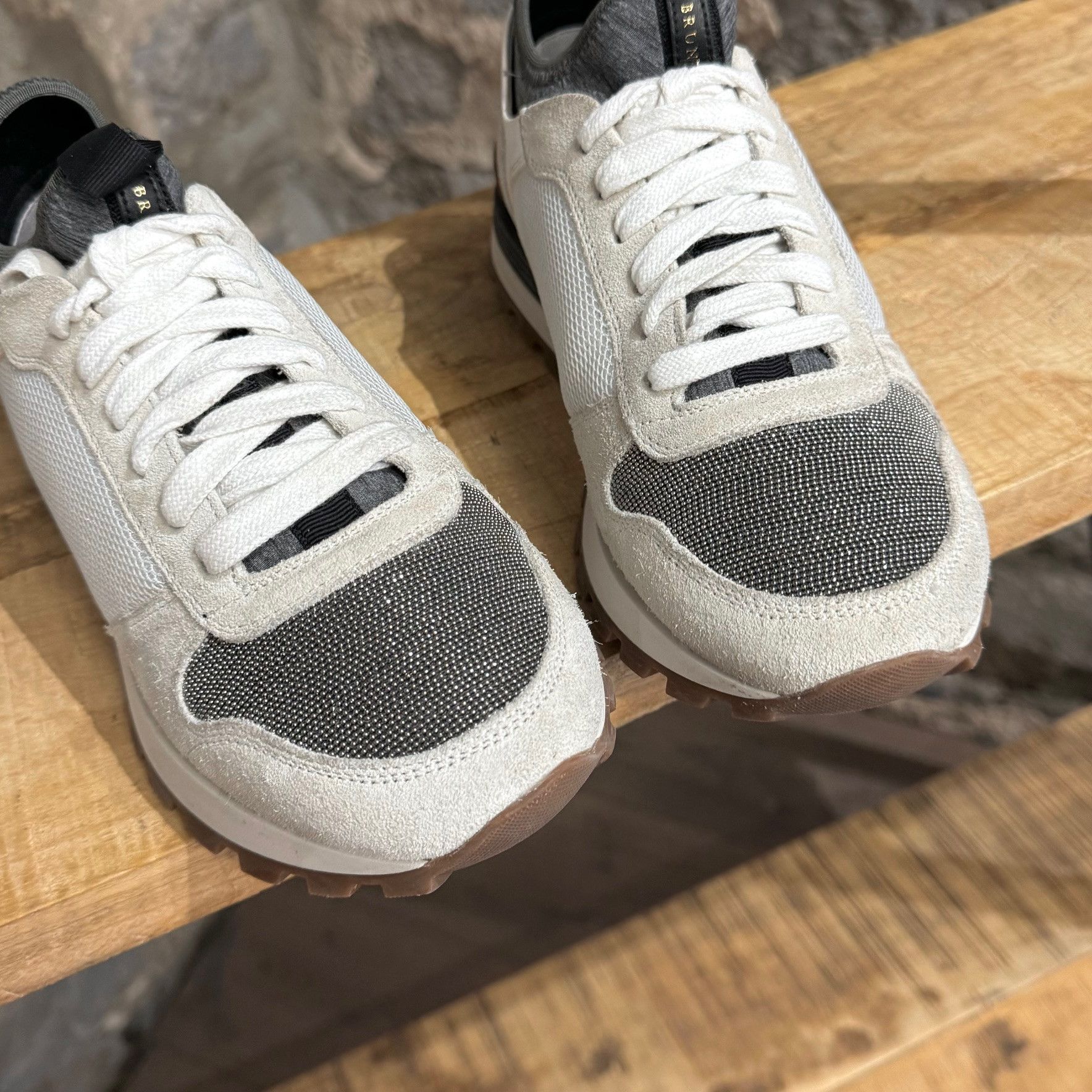Brunello Cucinelli Brunello Cucinelli Monili Mesh Sneakers Size US 6.5 / IT 36.5 - 4 Thumbnail