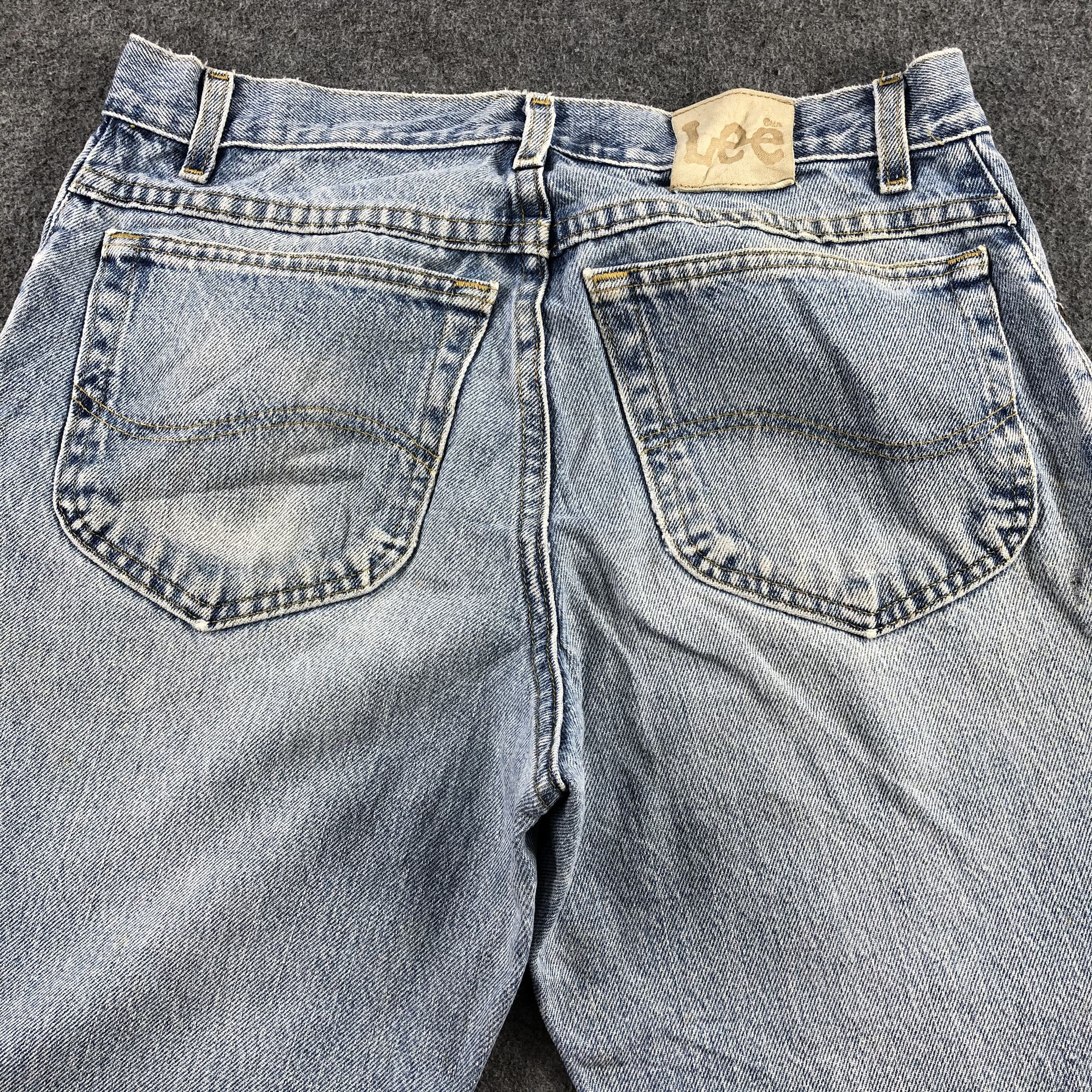 Lee Vintage Blue Wash Lee Jeans-J2274 Size US 32 / EU 48 - 4 Thumbnail