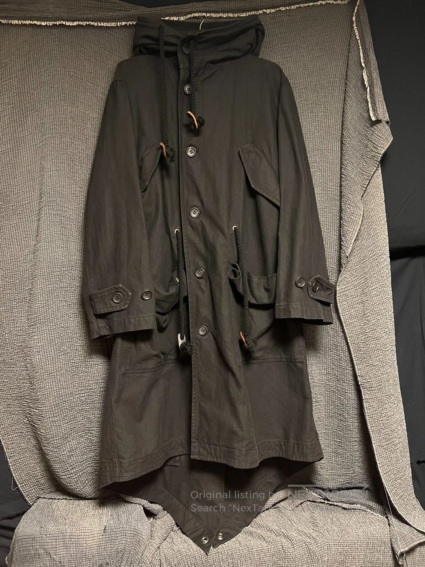 Yohji Yamamoto rare yohji yamamoto washed coat. Size US M / EU 48-50 / 2 - 3 Thumbnail
