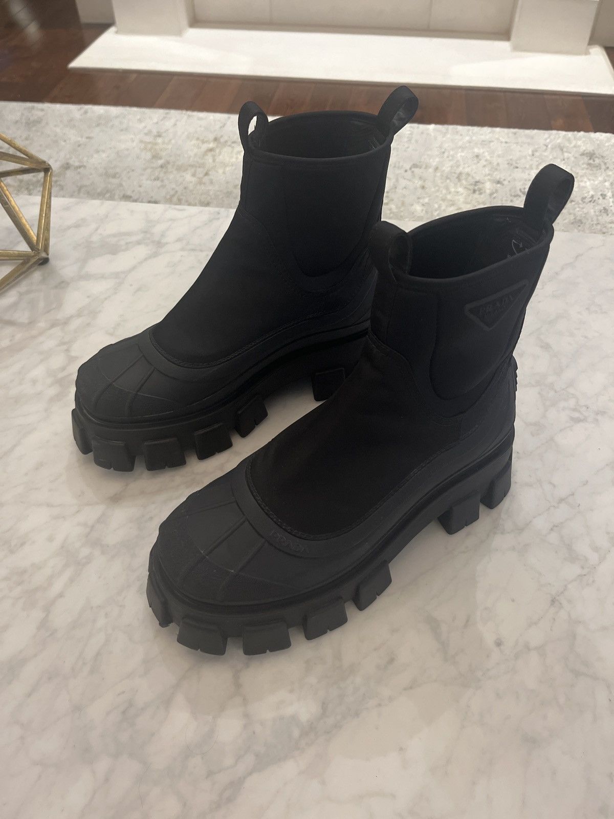 Prada Prada Monolith Boots Size US 9 / EU 42 - 2 Thumbnail