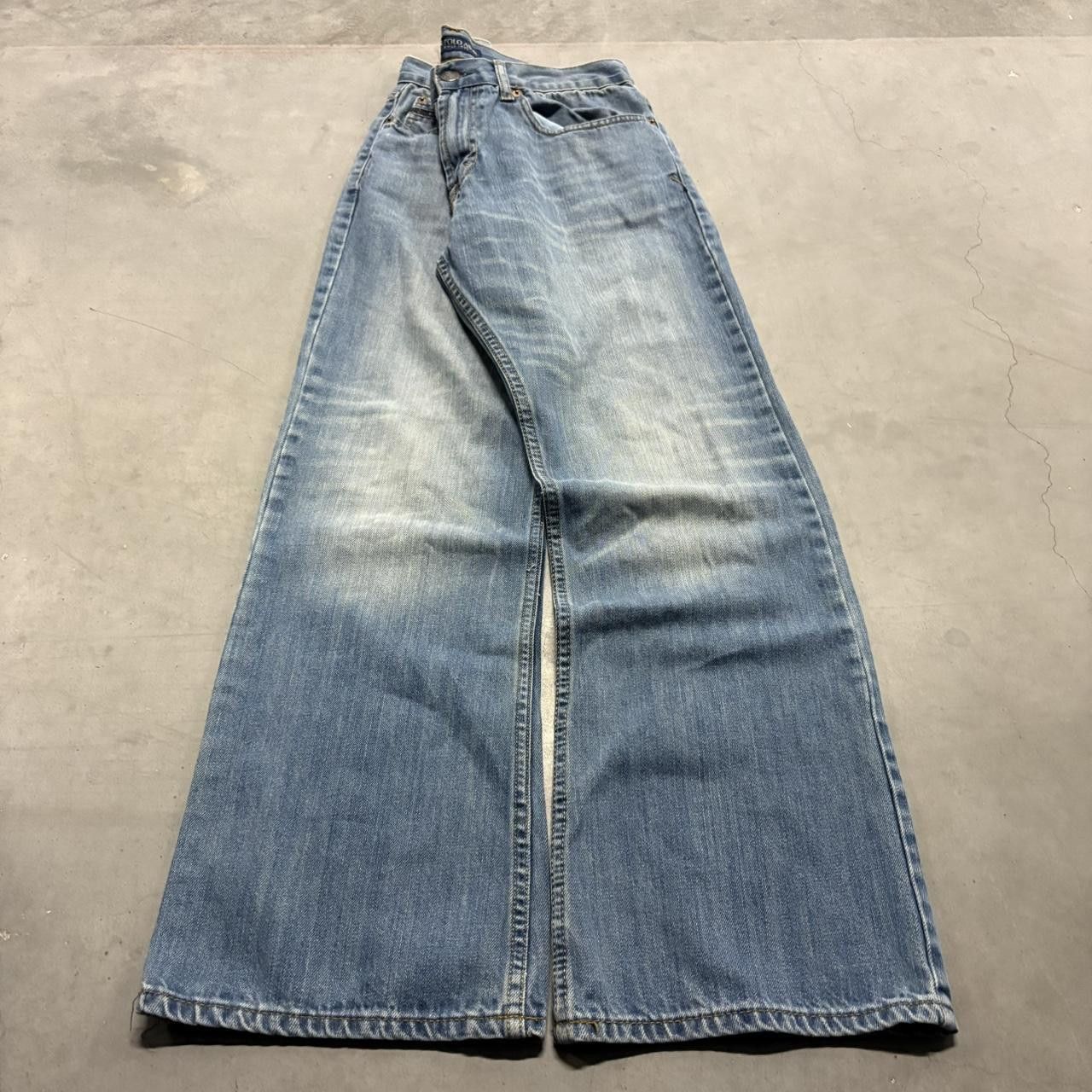Vintage Crazy Vintage Y2K/2000s Baggy Skater Style Wideleg Medium Blue Wash Denim Jeans! Size US 32 / EU 48 - 1 Thumbnail
