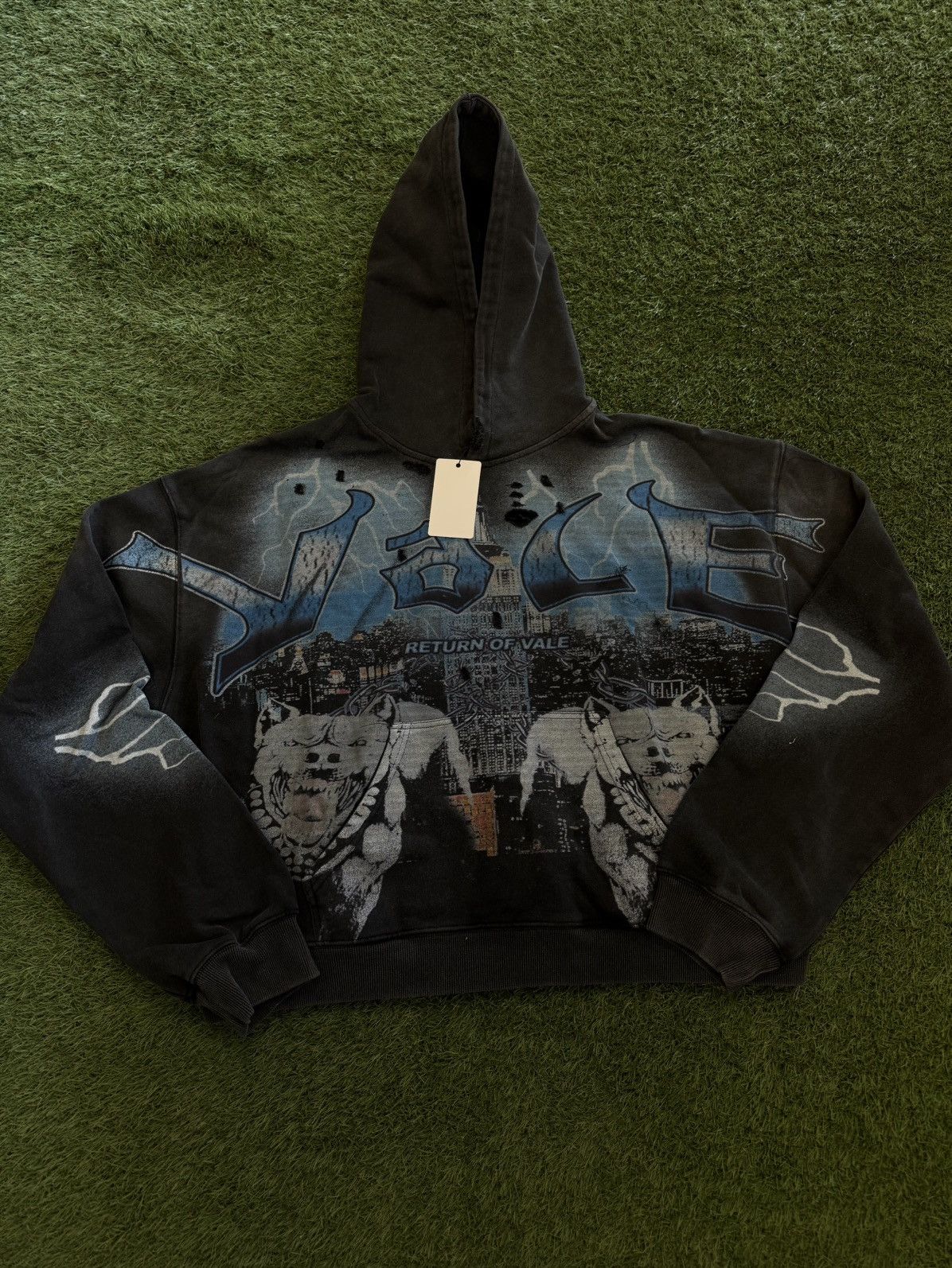 Vale Zip Up Hoodie Size XXL Brand New