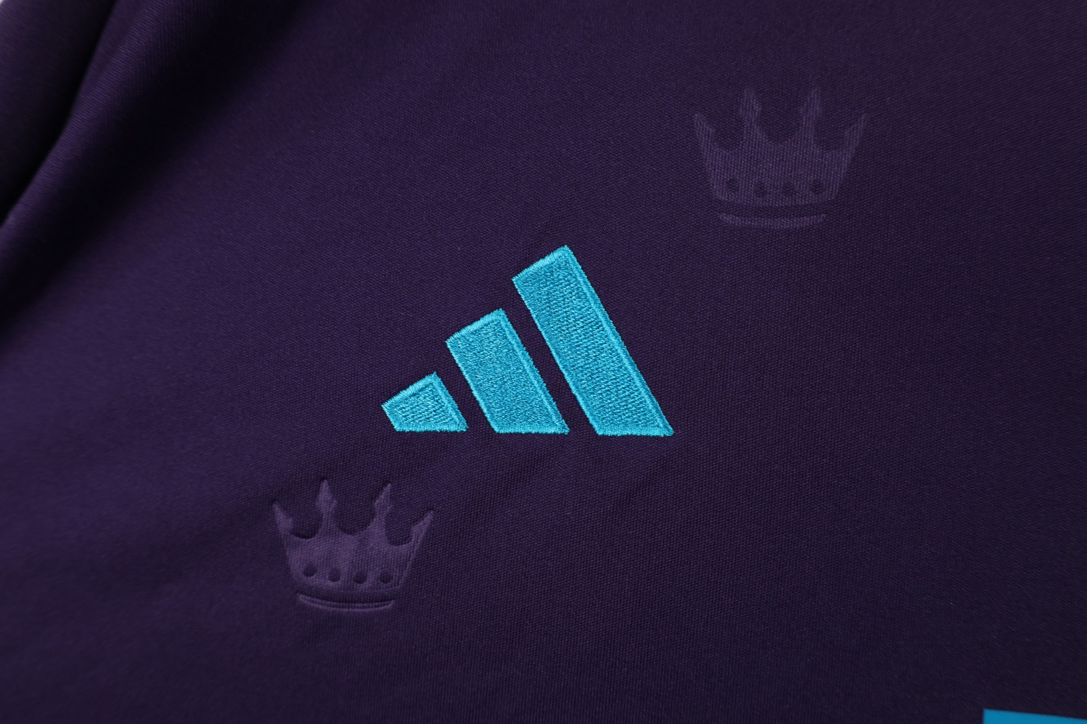Adidas × Vintage New Adidas Charlotte Football Club Soccer Jersey Purple Size US XXL / EU 58 / 5 - 8 Thumbnail