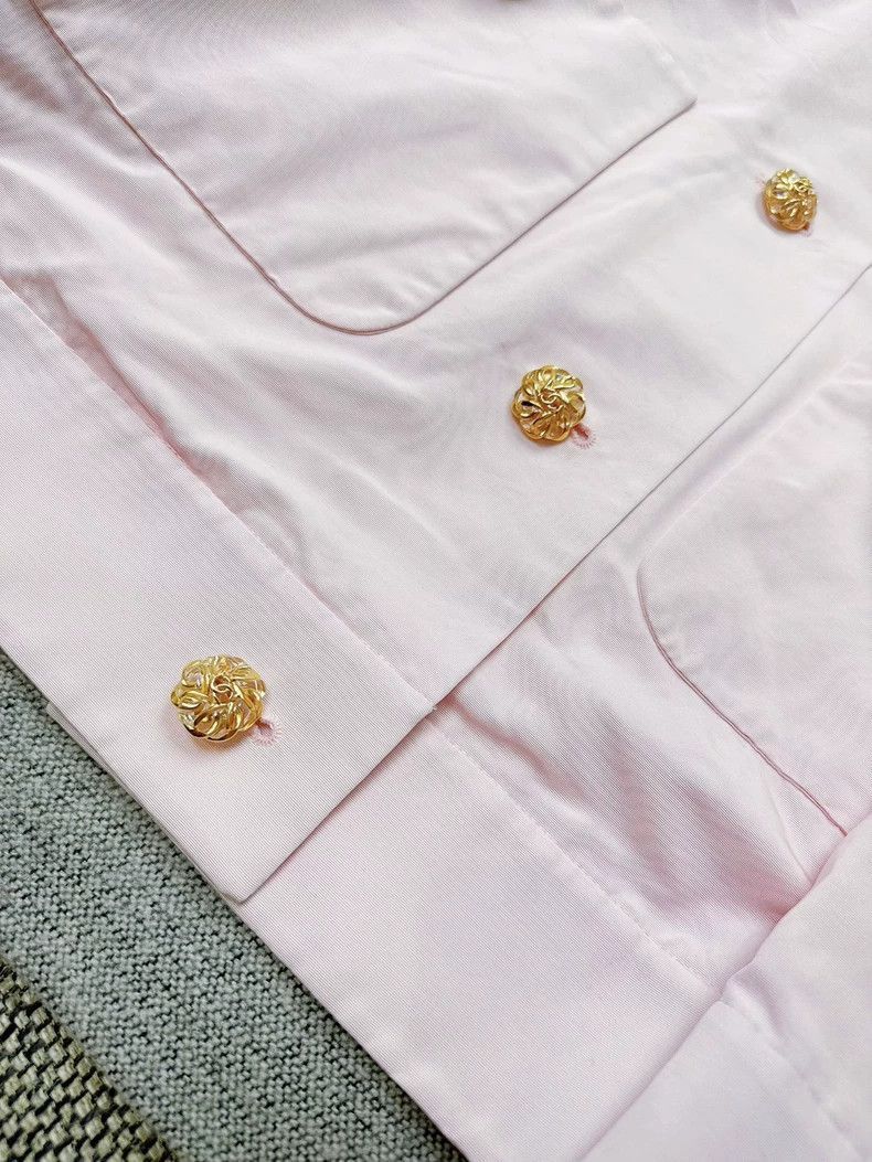 Chanel Chanel 20A Pink Four-Pocket Jacket Size M / US 6-8 / IT 42-44 - 5 Thumbnail