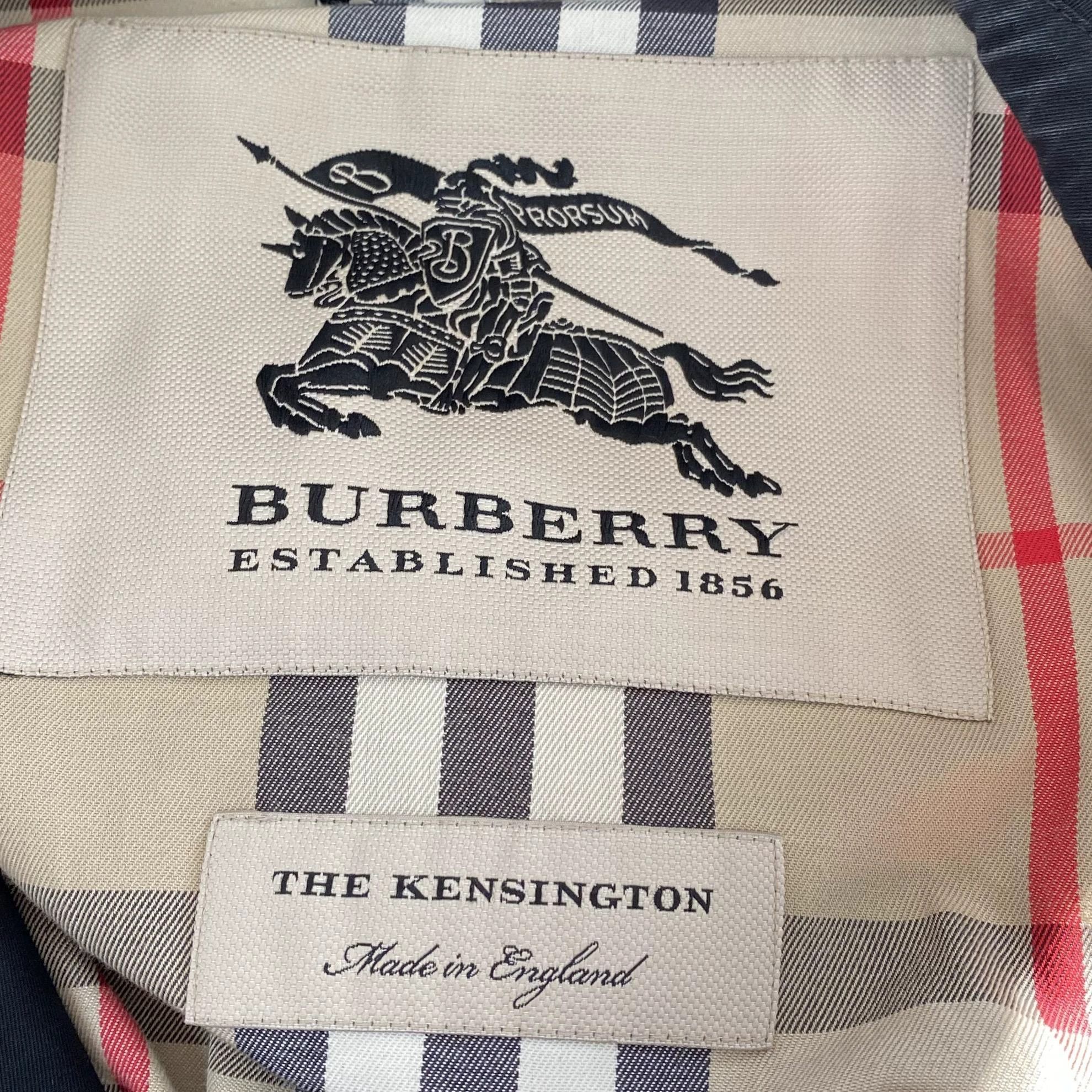Burberry Burberry Black Trench Coat UK6 Size XS / US 0-2 / IT 36-38 - 7 Thumbnail
