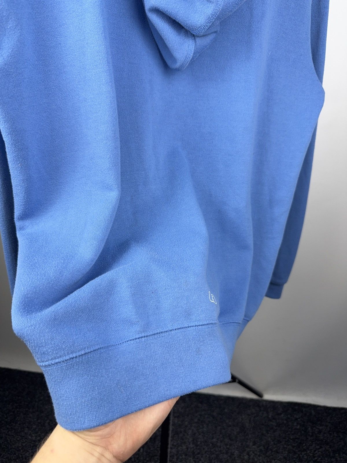 Reebok × Vintage Vintage 00s RBK Reebok Logo Zip Hoodie Y2K Blue Size US M / EU 48-50 / 2 - 10 Thumbnail