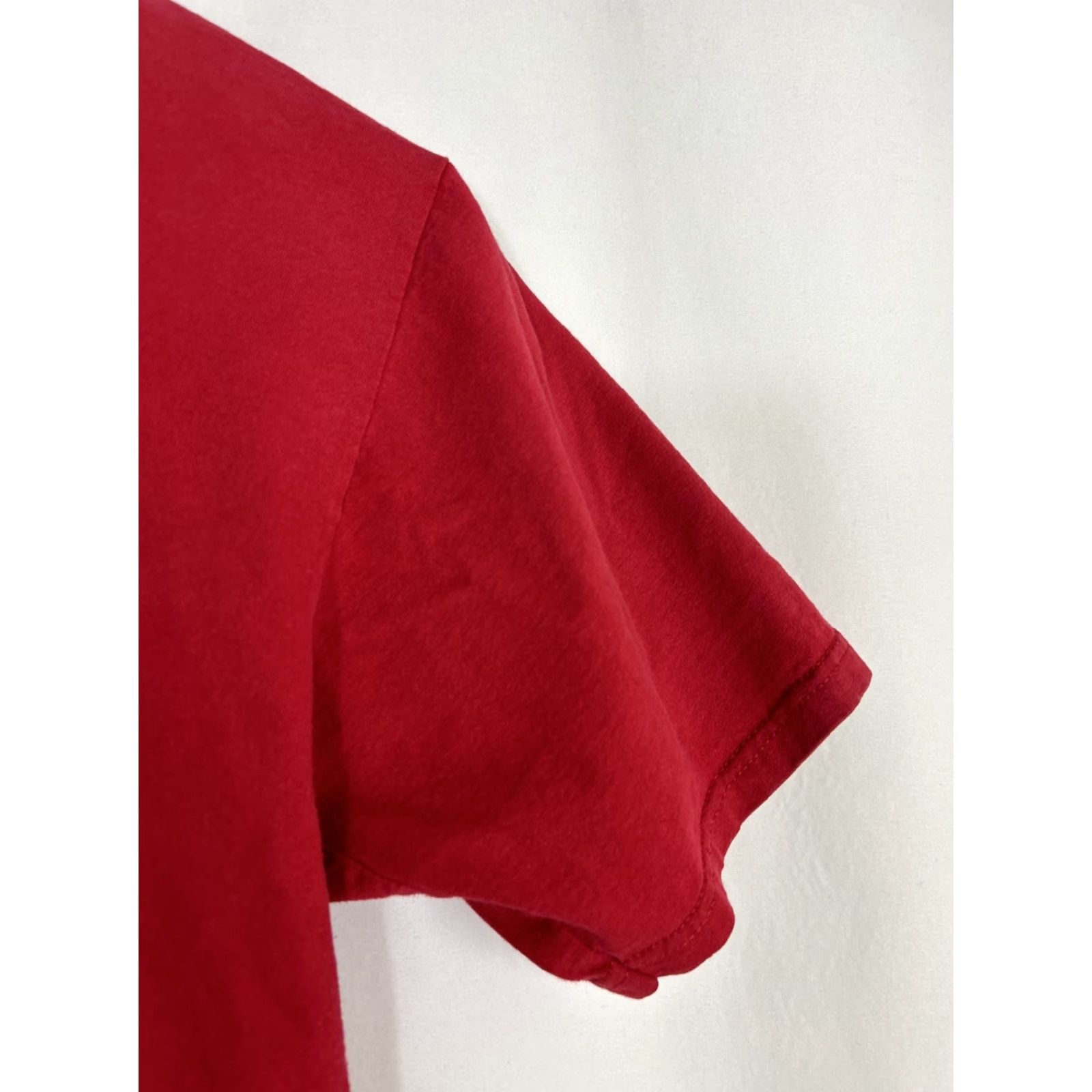 Jerzees VINTAGE Jerzees Red Cropped T Shirt Glacier National Park Womens L Shirt Short Sleeve 90s Mens? Size L / US 10 / IT 46 - 4 Thumbnail