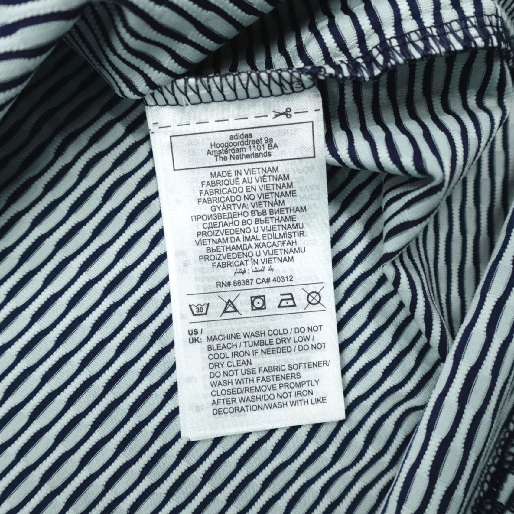 Adidas Adidas AdiClub Beyond Textured Polo Shirt Men's Size S Geometric Size US S / EU 44-46 / 1 - 4 Thumbnail