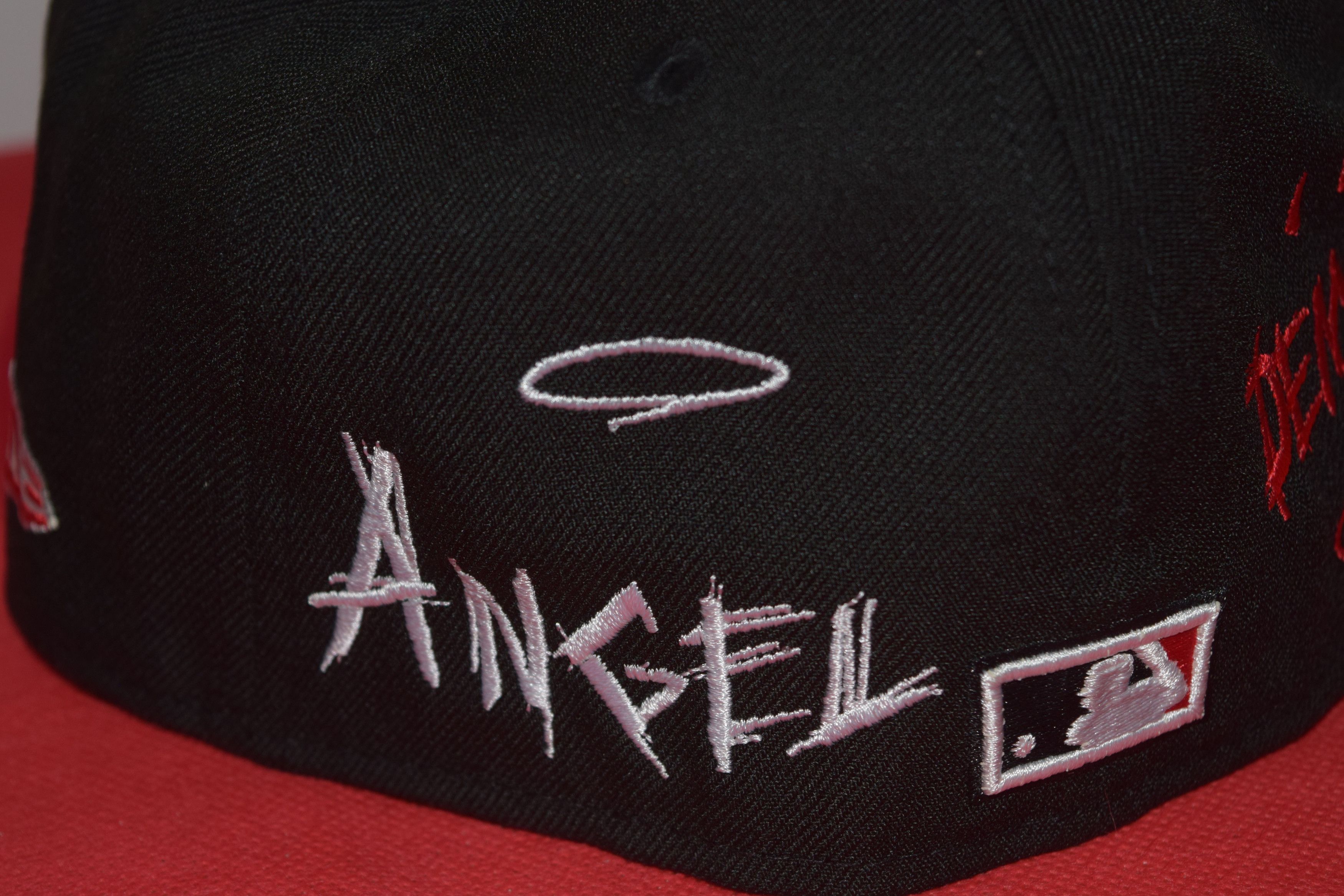 New Era MLB New Era LA Angels California Demon Angel Fitted RARE Size ONE SIZE - 8 Thumbnail