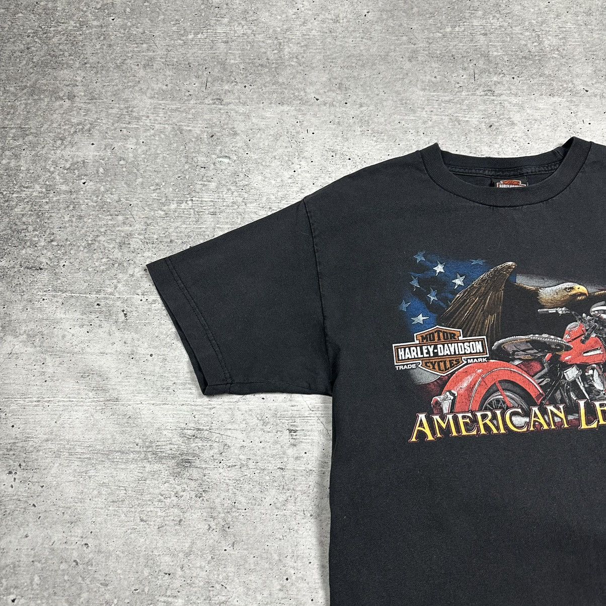 Harley Davidson Vintage Harley Davidson American Legend T-shirt Size US M / EU 48-50 / 2 - 2 Thumbnail