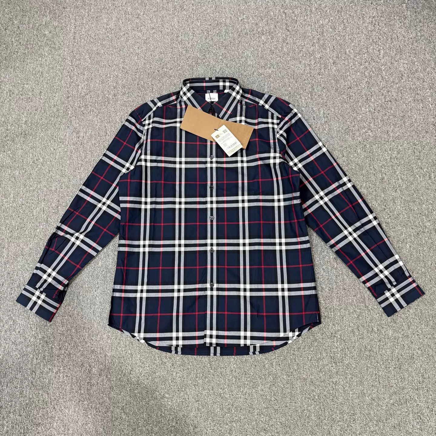 Burberry Burberry Graffiti Check Shirt with Tags-yf | Grailed