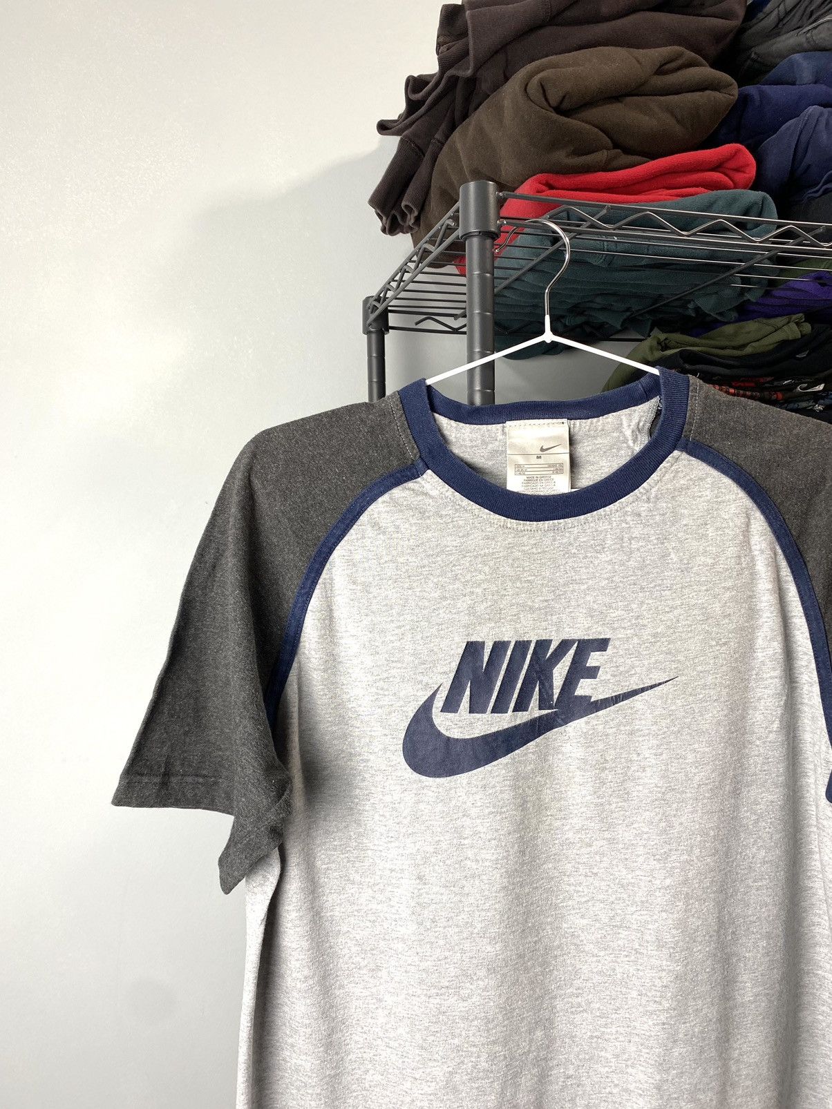 Nike Vintage Nike T Shirt Big Logo Size US M / EU 48-50 / 2 - 2 Thumbnail