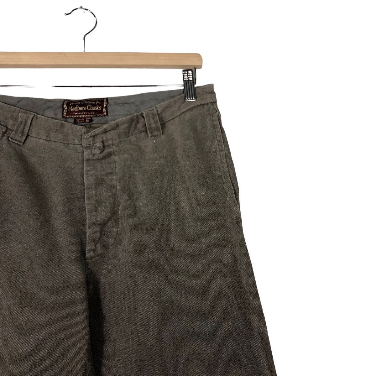 Japanese Brand 🔥Rich Grey - Vintage Marlboro Classic Trousers Size US 32 / EU 48 - 6 Thumbnail