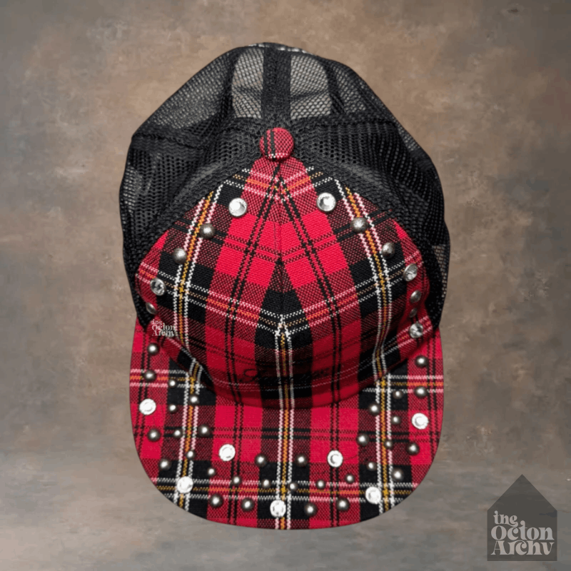 B.B. Simon × Supreme Supreme x B.B. Simon Studded Mesh Back 5-Panel FW25H95 Size ONE SIZE - 4 Thumbnail