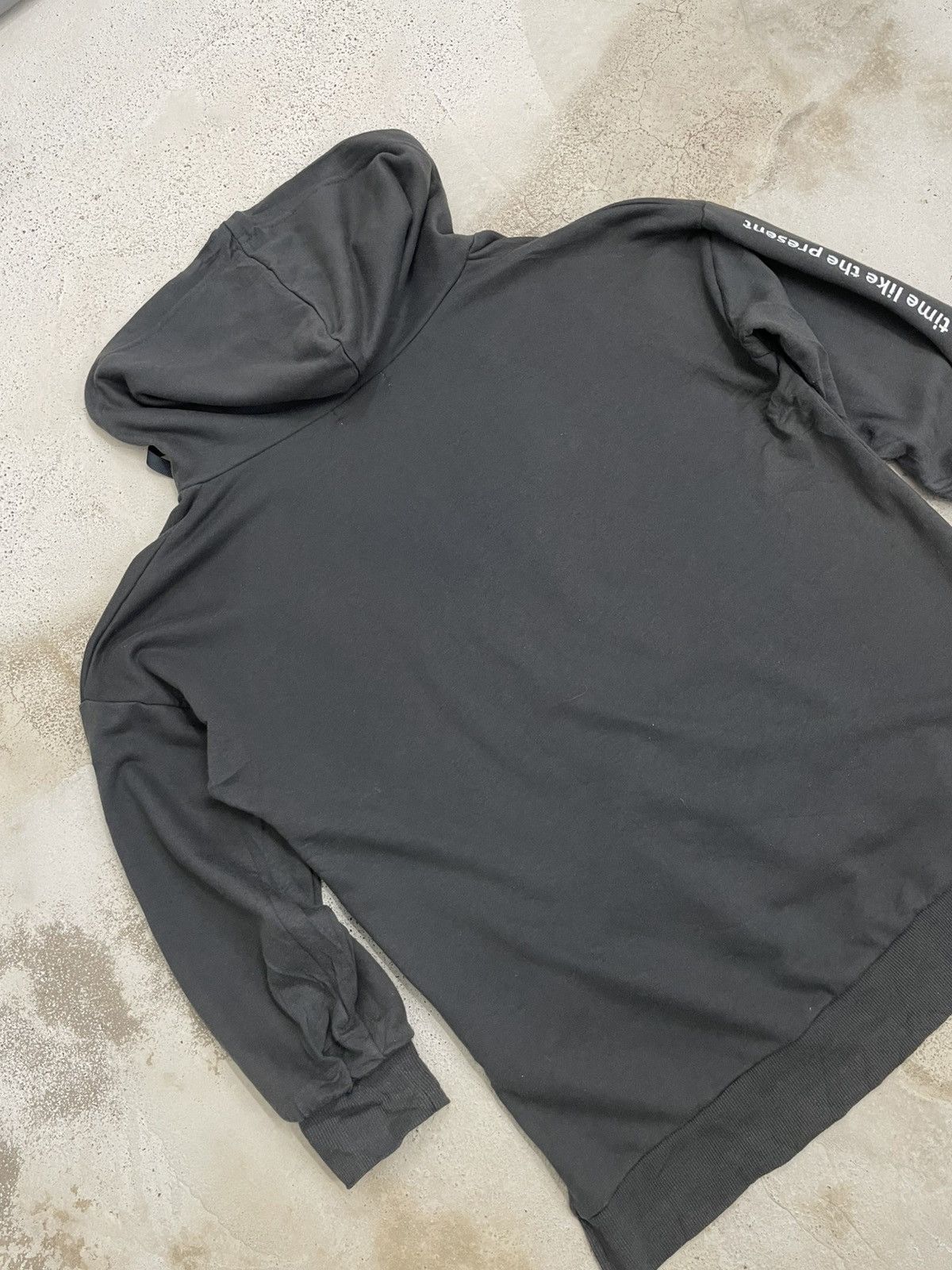 Japanese Brand Pink Latte There is not time like the present Crop Hoodie Size XS / US 0-2 / IT 36-38 - 9 Thumbnail