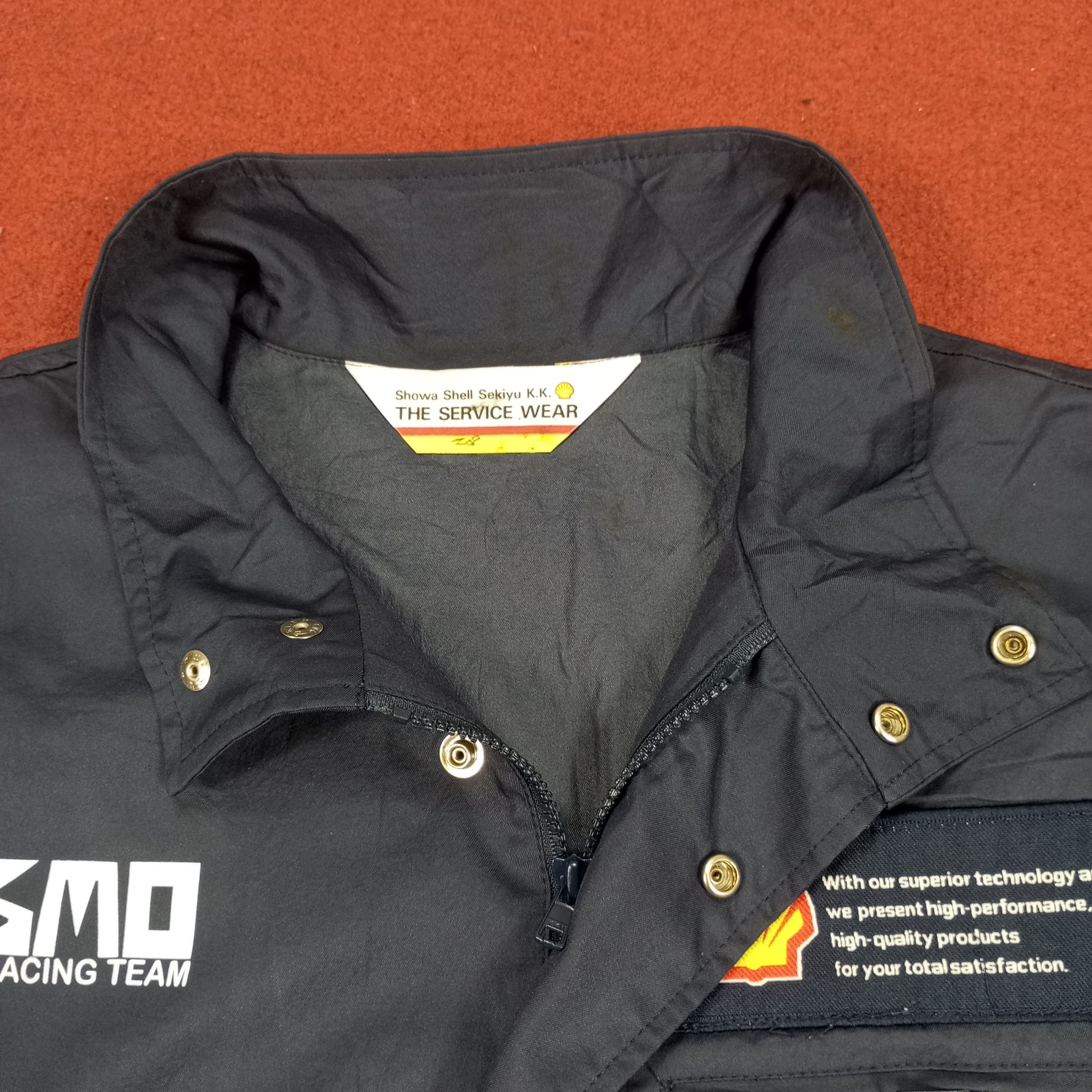Vintage Shell X Custom Nismo Nissan Racing Team Art Workwear Jacket Size US L / EU 52-54 / 3 - 5 Thumbnail