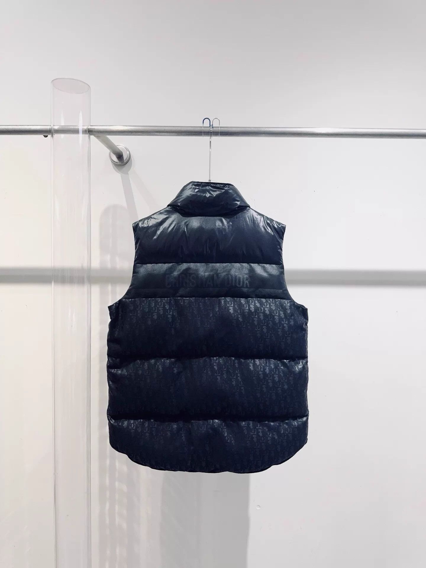 Dior Dior Women's Black Full Logo Down Vest M NWT Size M / US 6-8 / IT 42-44 - 3 Thumbnail
