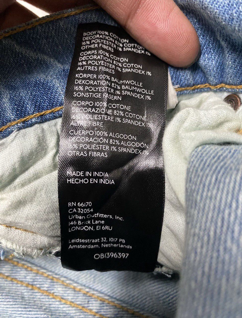 Other FLARE Kapital Inspired Hippie Patchwork Distress By Bdg Jean Size US 29 - 11 Thumbnail