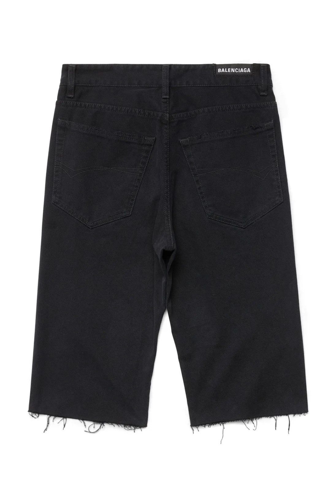 Balenciaga Balenciaga Unisex Denim Shorts Size 25" / US 0 / IT 36 - 2 Thumbnail