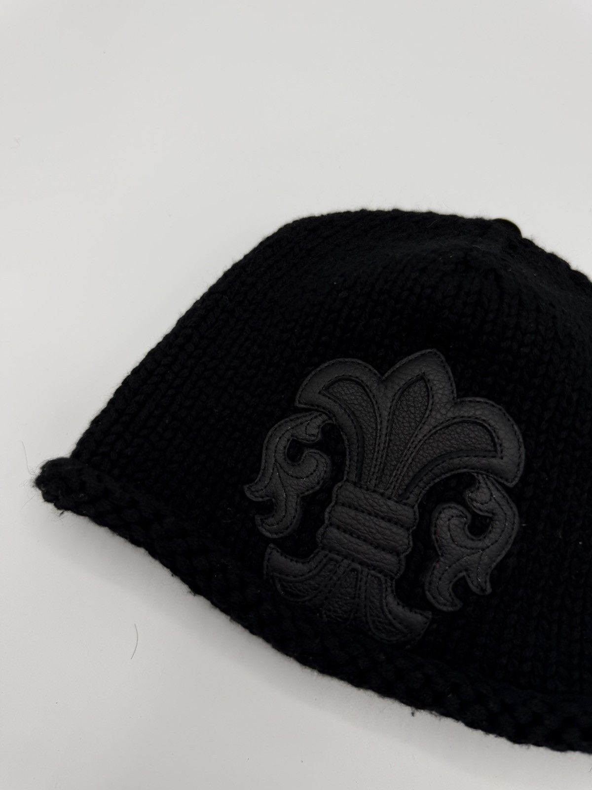 Chrome Hearts Chrome hearts Fleur Patch Cashmere Beanie Size ONE SIZE - 2 Thumbnail