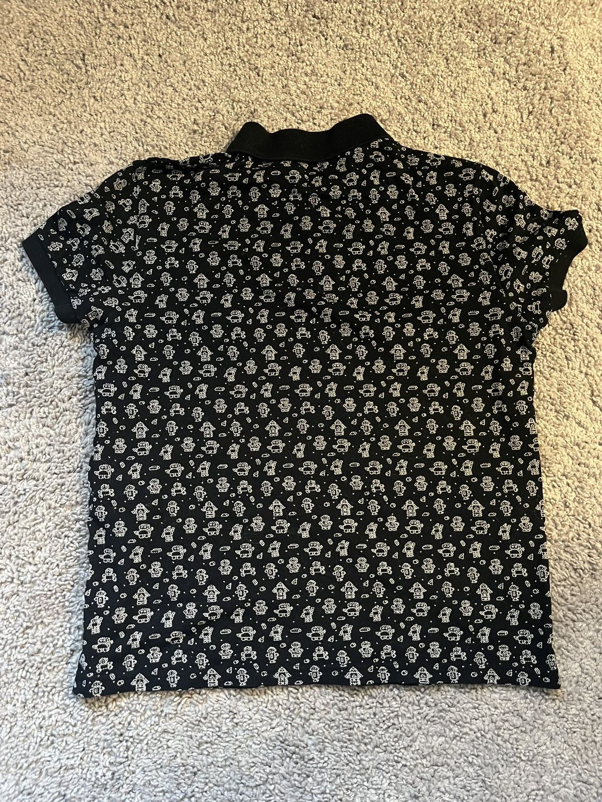 Saint Laurent Paris Saint Laurent Paris Robot Polo Size US S / EU 44-46 / 1 - 4 Thumbnail