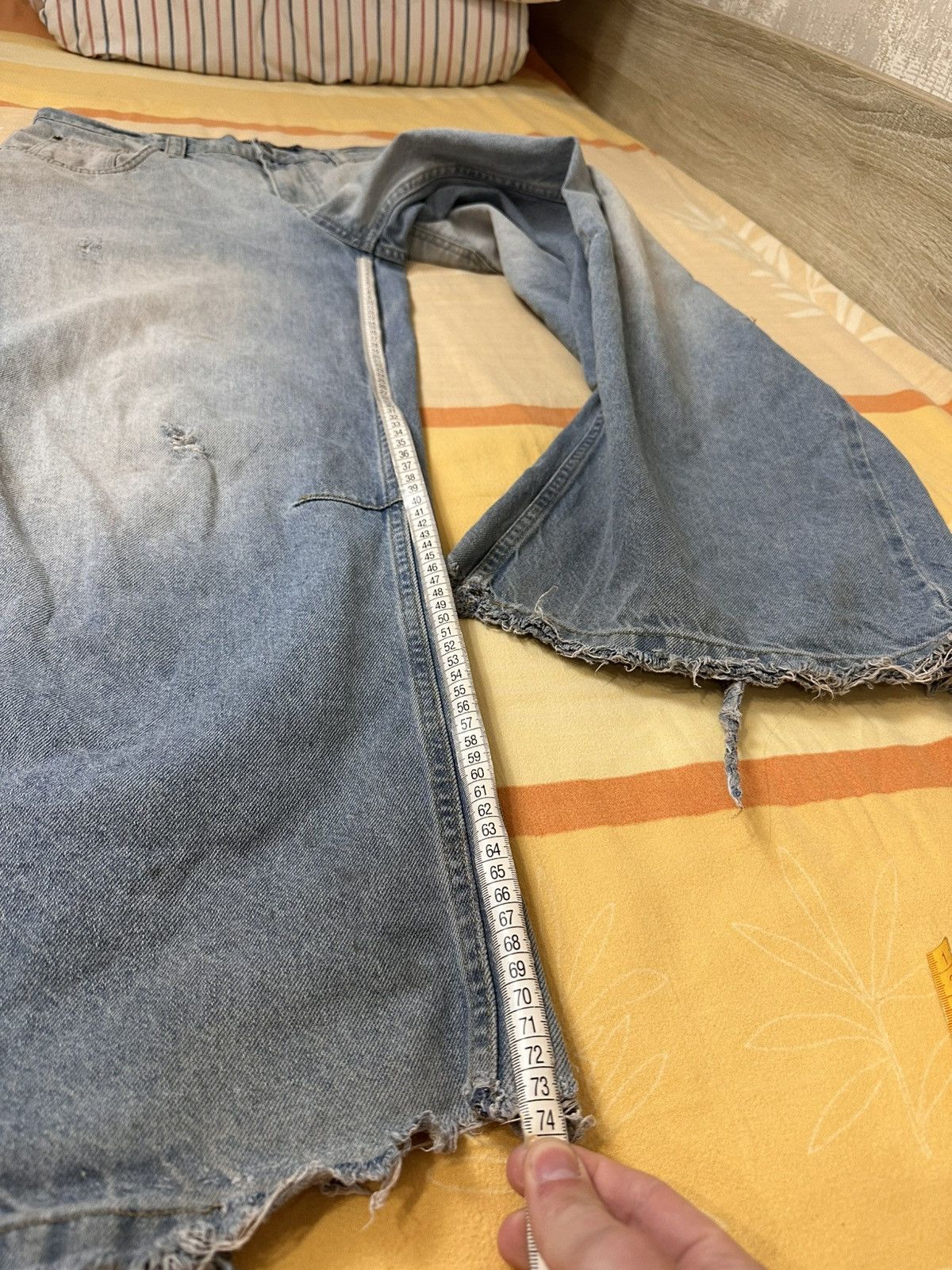 Jaded London 🔥 Opium Smokey Baggy Jeans Distressed Work Pants Denim Y2K Size US 30 / EU 46 - 12 Thumbnail