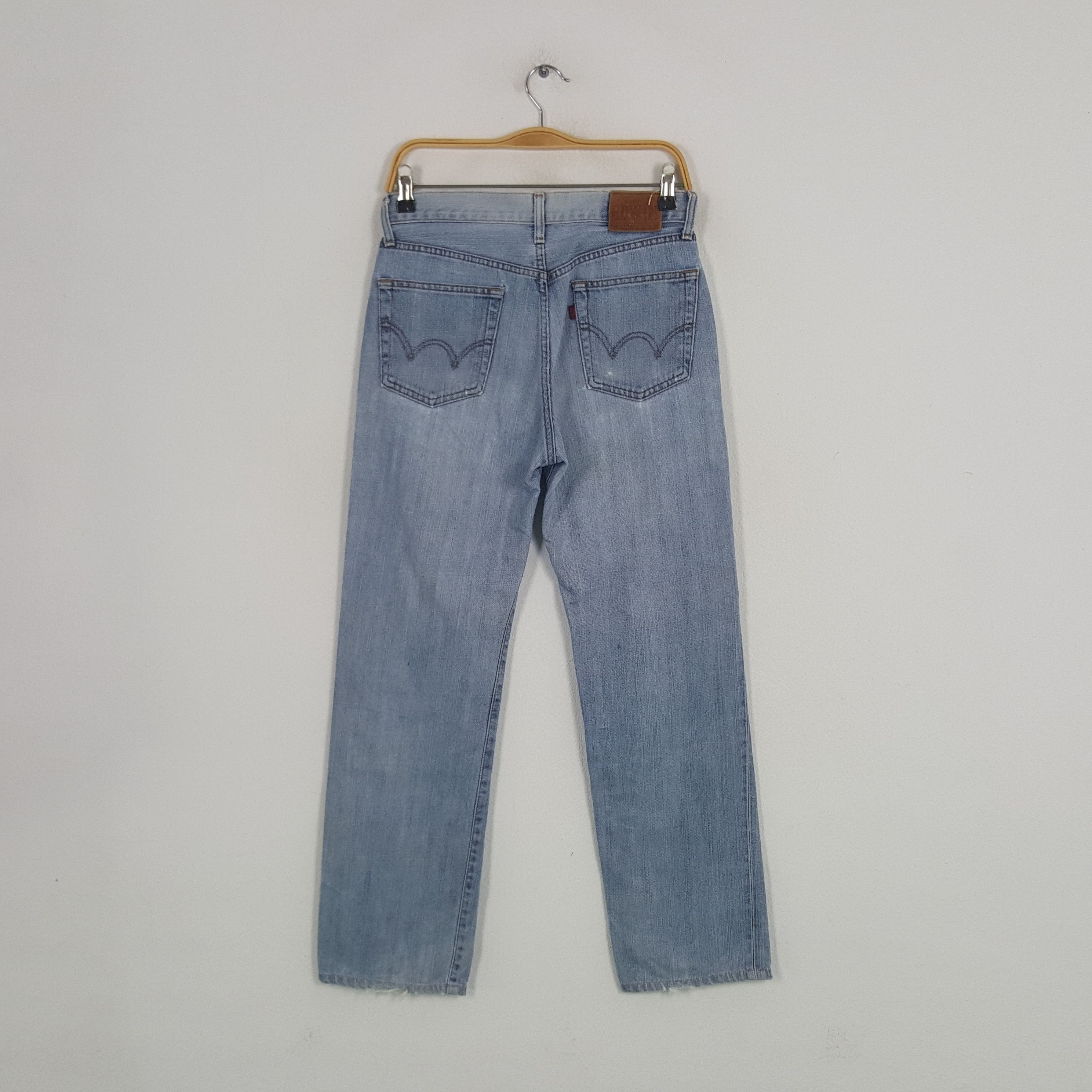 Edwin × Vintage Vintage Edwin Japanese Distressed Style Denim Jeans Size US 28 / EU 44 - 4 Thumbnail