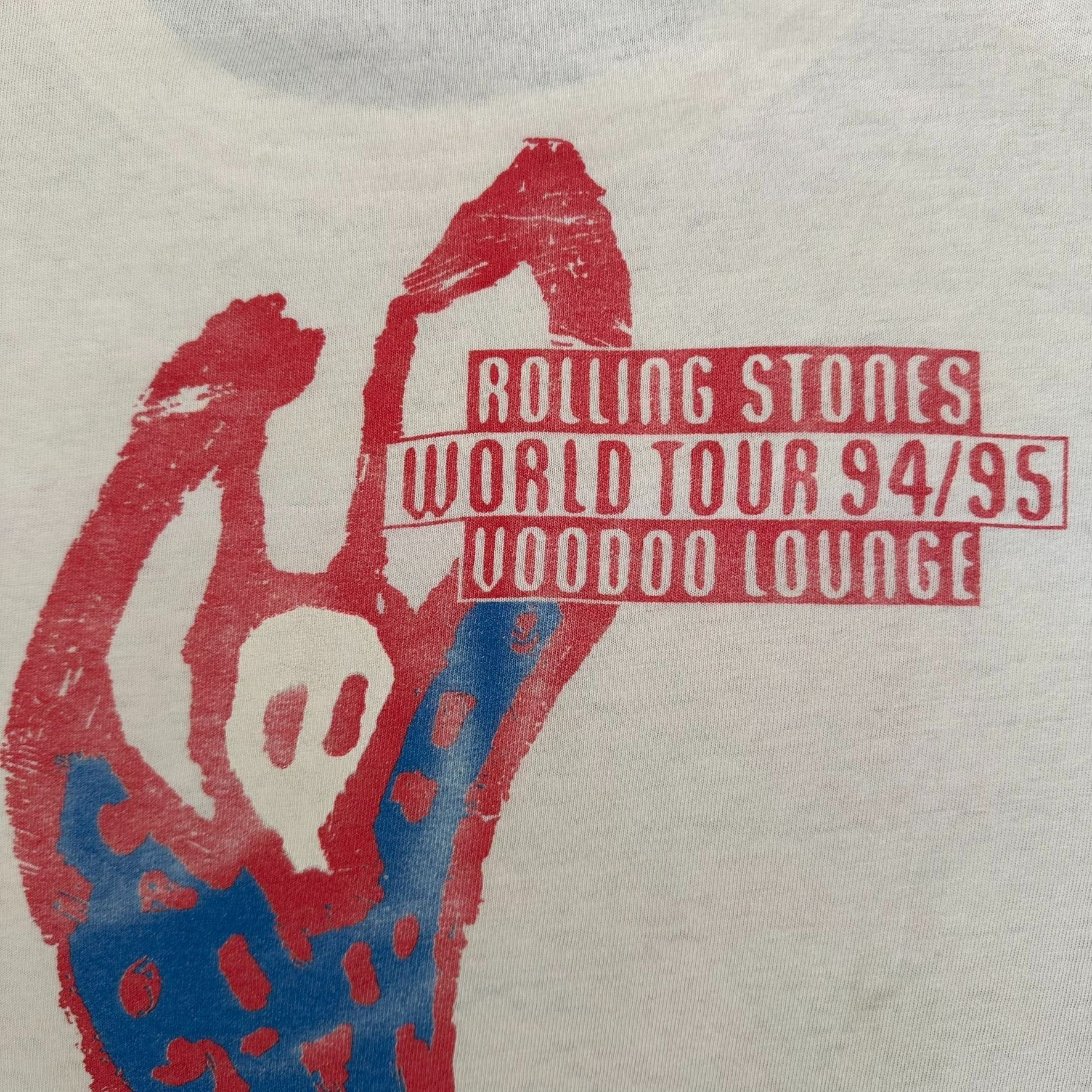 Brockum Vintage Rolling Stones Voodoo Lounge T-Shirt 1994 Band Tee Size US L / EU 52-54 / 3 - 8 Thumbnail