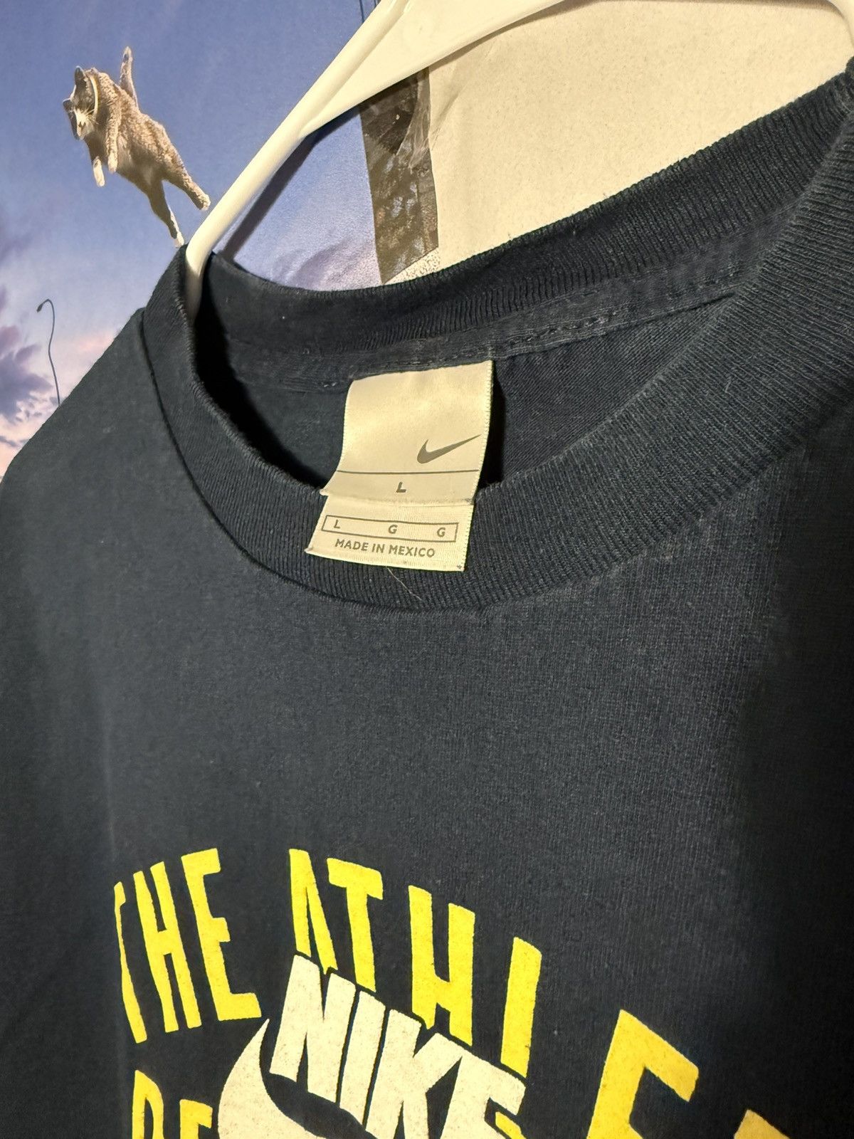 Nike Nike “The Athletic Department” tee L navy Beaverton OR USA Size US L / EU 52-54 / 3 - 4 Thumbnail