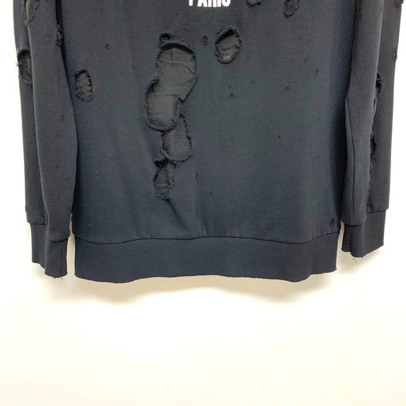 Givenchy Givenchy Black Ripped Sweatshirt 2506-Nextarrow Size US S / EU 44-46 / 1 - 6 Thumbnail