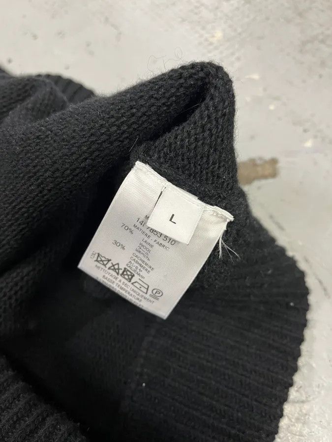 Givenchy FW2014 Givenchy Oversized Zip Wool Black Tank Top Size S / US 4 / IT 40 - 7 Thumbnail