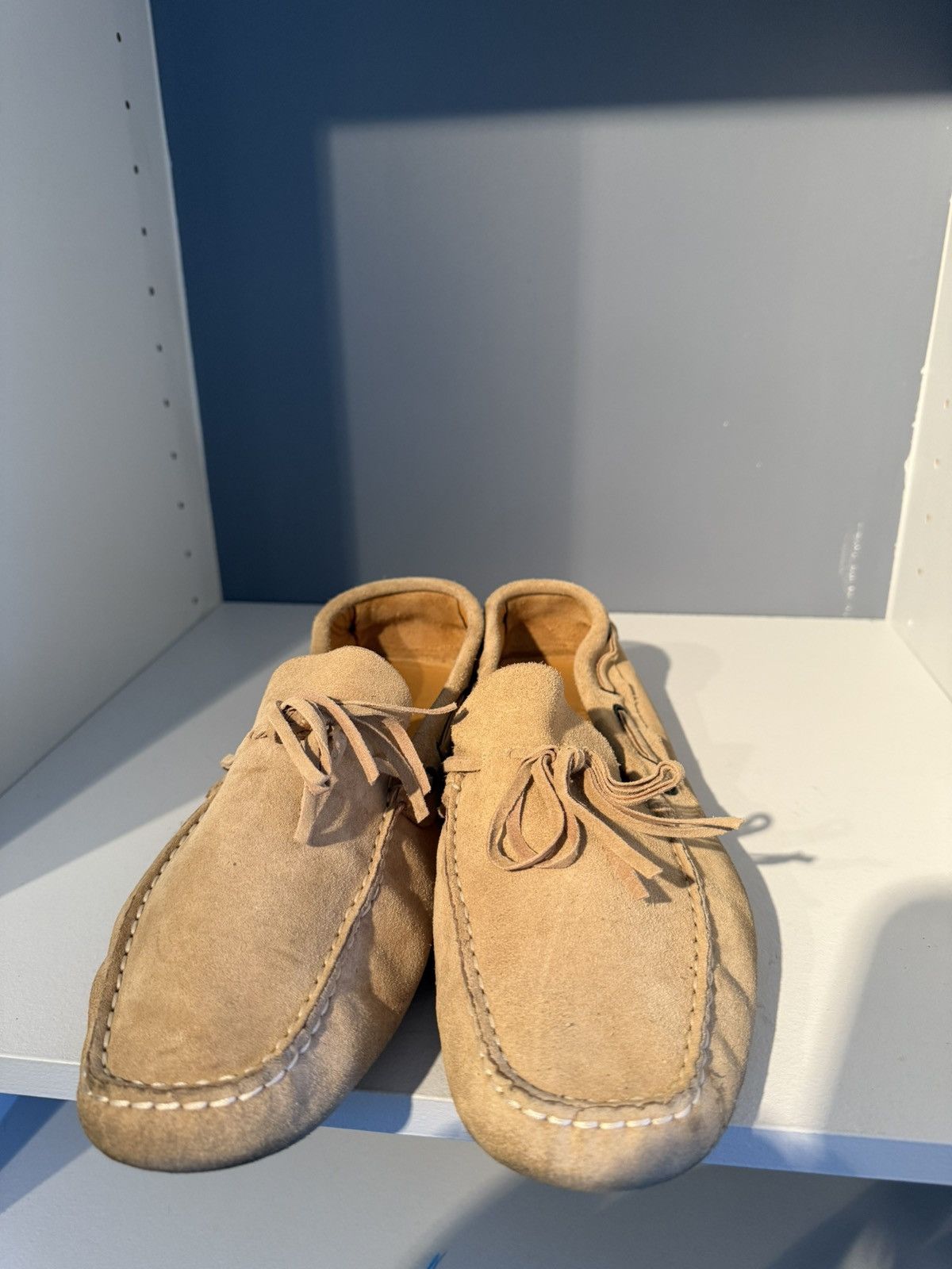 Valentino Valentino Garavani Palm Avenue Boat Shoes Tan Brown 43.5 Grailed