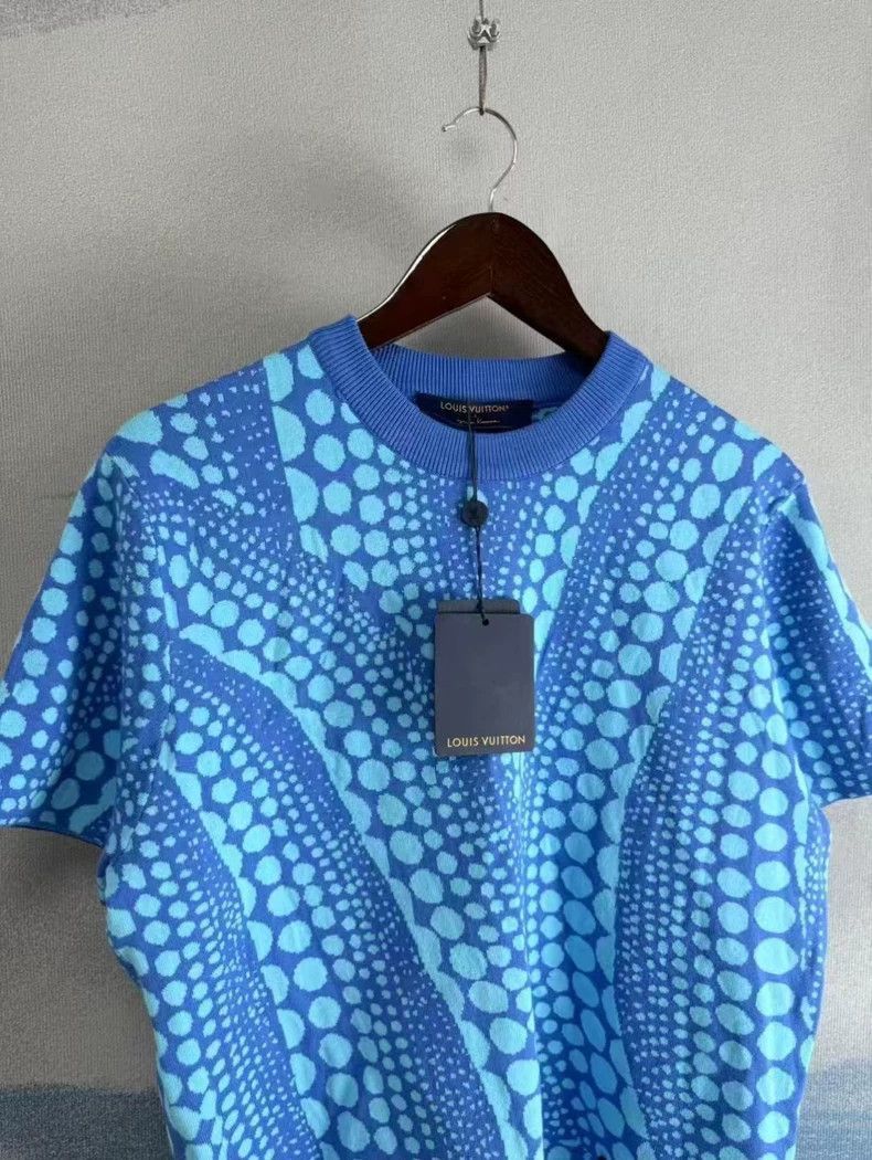 Louis Vuitton Louis Vuitton Yayoi Kusama Blue Polka Dot Shirt-2506 Size US S / EU 44-46 / 1 - 2 Thumbnail