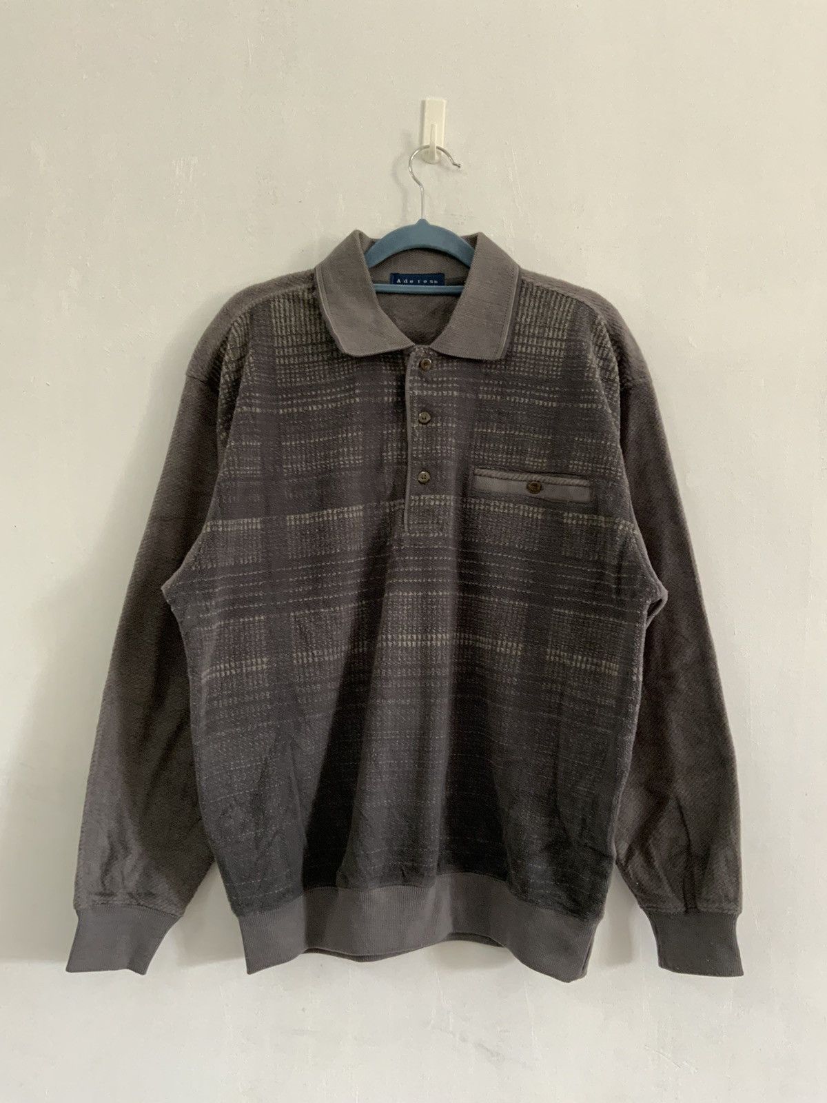 Designer Ade Rose Mohair Archive Collar Japan Sweatshirt Size US M / EU 48-50 / 2 - 1 Thumbnail