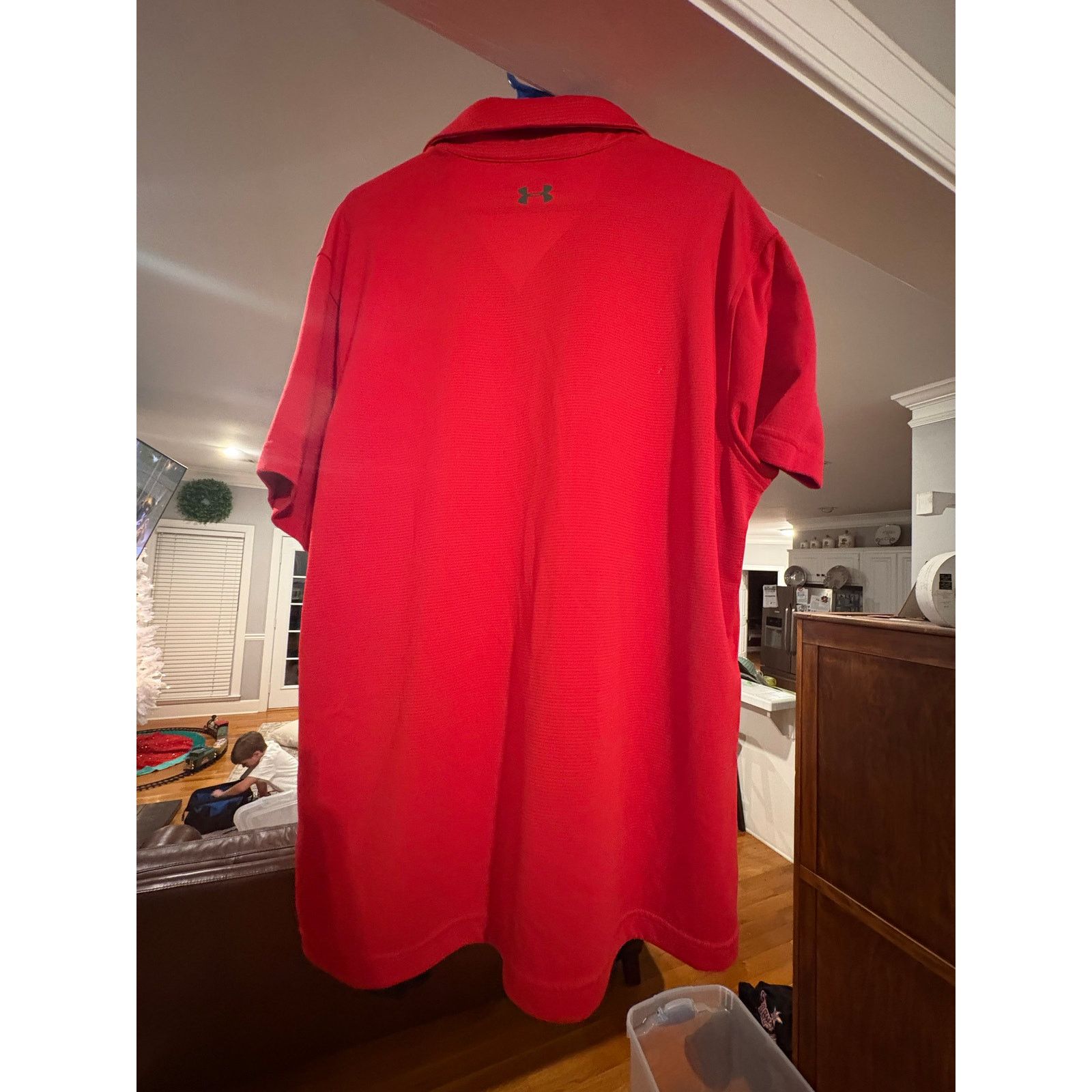 Under Armour Under Armour Men’s HeatGear Polo Shirt – XL – Red Size US XL / EU 56 / 4 - 6 Thumbnail