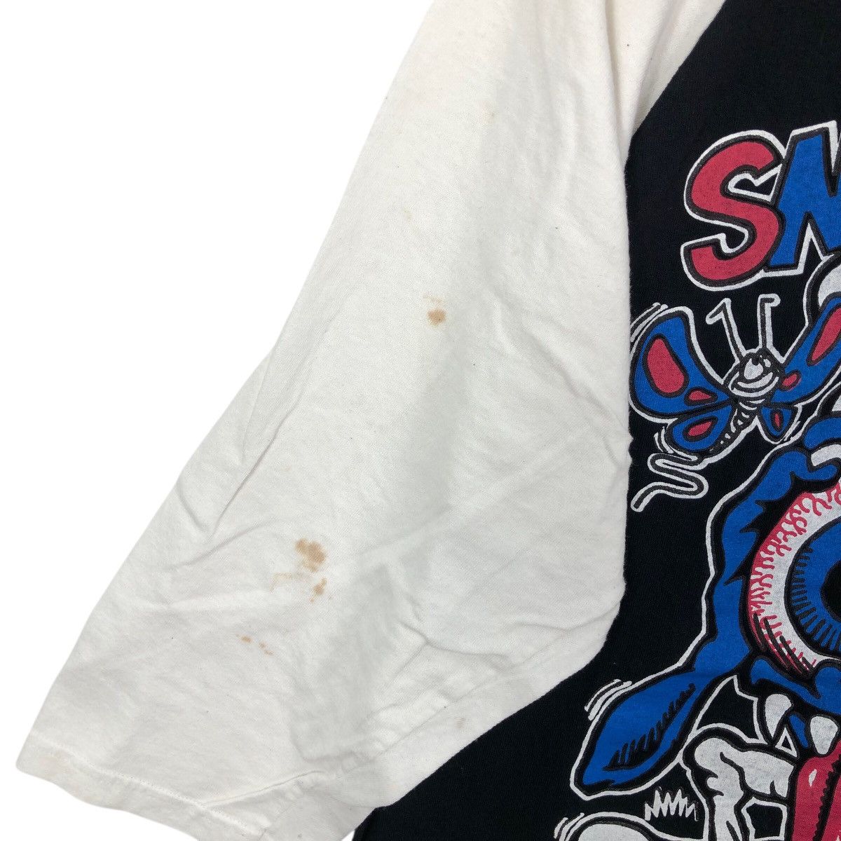 Vintage Vintage SMURF ATTACK T-Shirt Size US XL / EU 56 / 4 - 5 Thumbnail