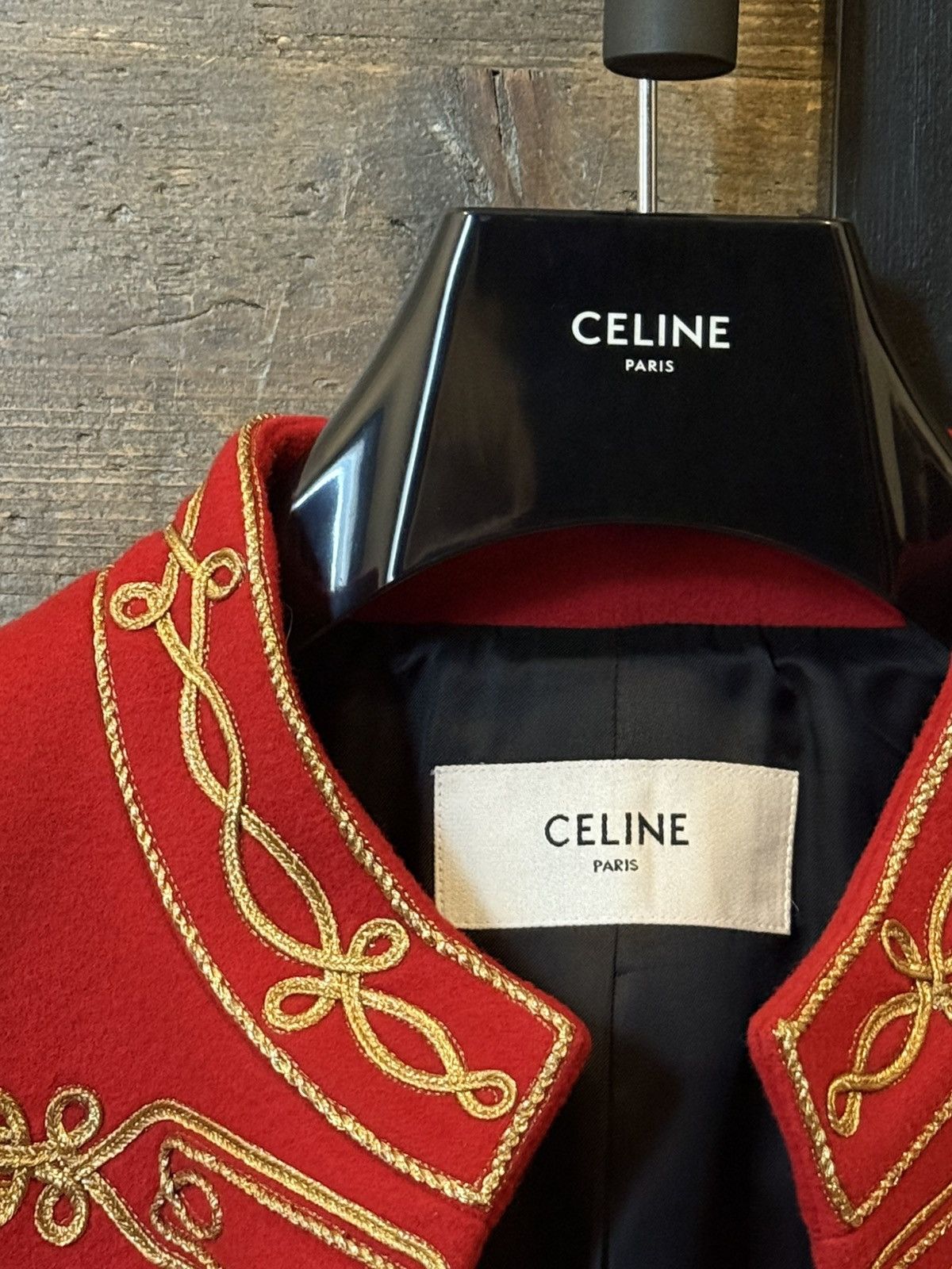 Celine Celine at The Wiltern Officer Jacket Size 50R - 3 Thumbnail