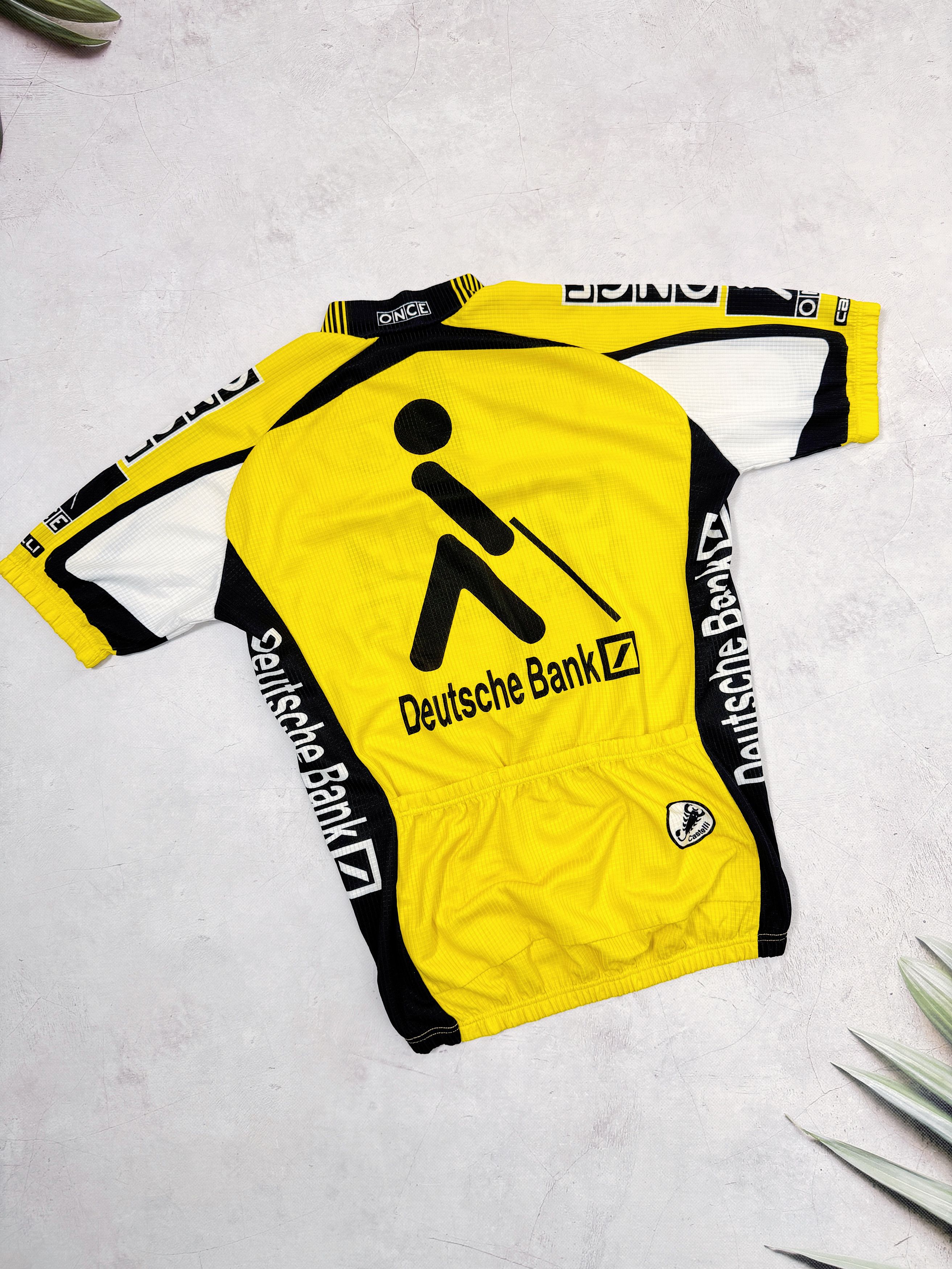 Vintage Vintage Castelli Cycling Jersey Giant Deutche Bank Once Size US M / EU 48-50 / 2 - 11 Thumbnail