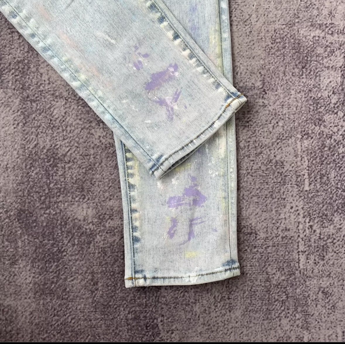 Amiri Amiri Color splash ink destroys jeans Size US 30 / EU 46 - 5 Thumbnail