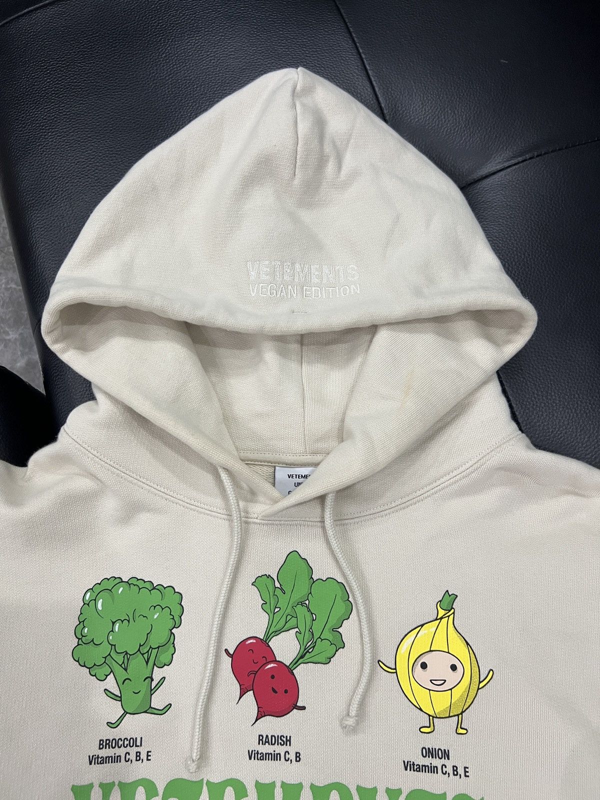 Vetements Vetements FW21 Vegan Vegetable Hoodie Size US S / EU 44-46 / 1 - 3 Thumbnail