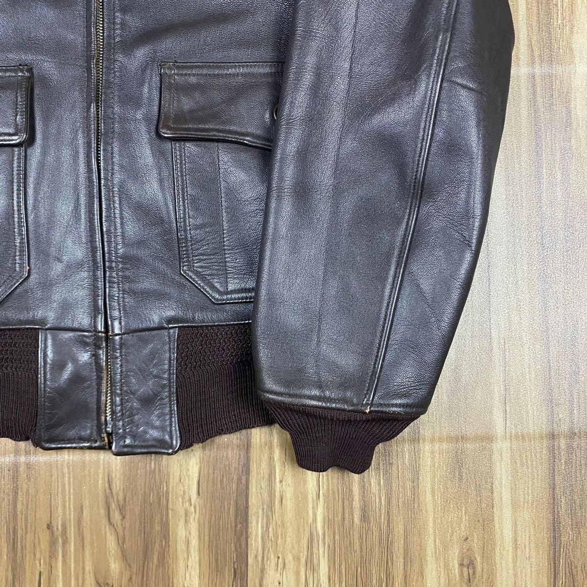 Genuine Leather Buzzrickson leather jacket Size US XXS / EU 40 - 6 Thumbnail
