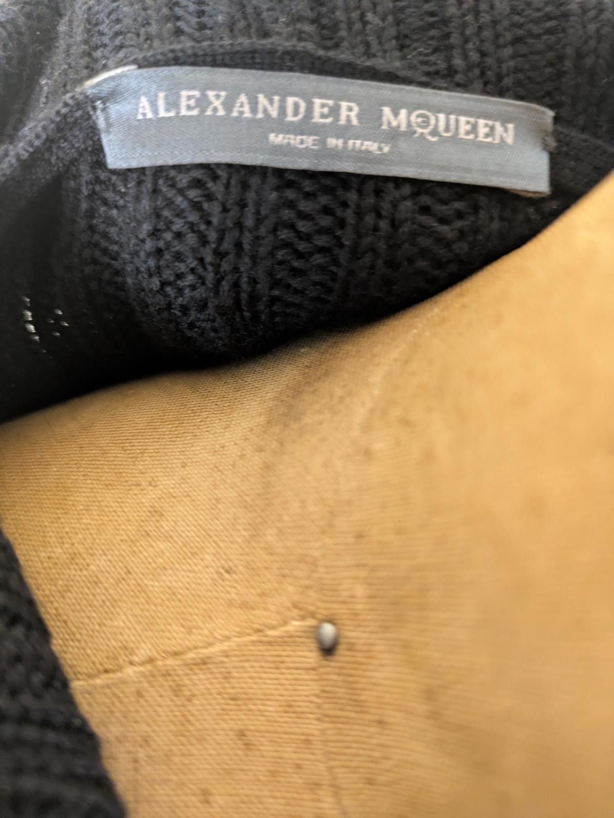 Alexander McQueen sarah burton for alexander mcqueen black peplum cardigan Size M / US 6-8 / IT 42-44 - 7 Thumbnail