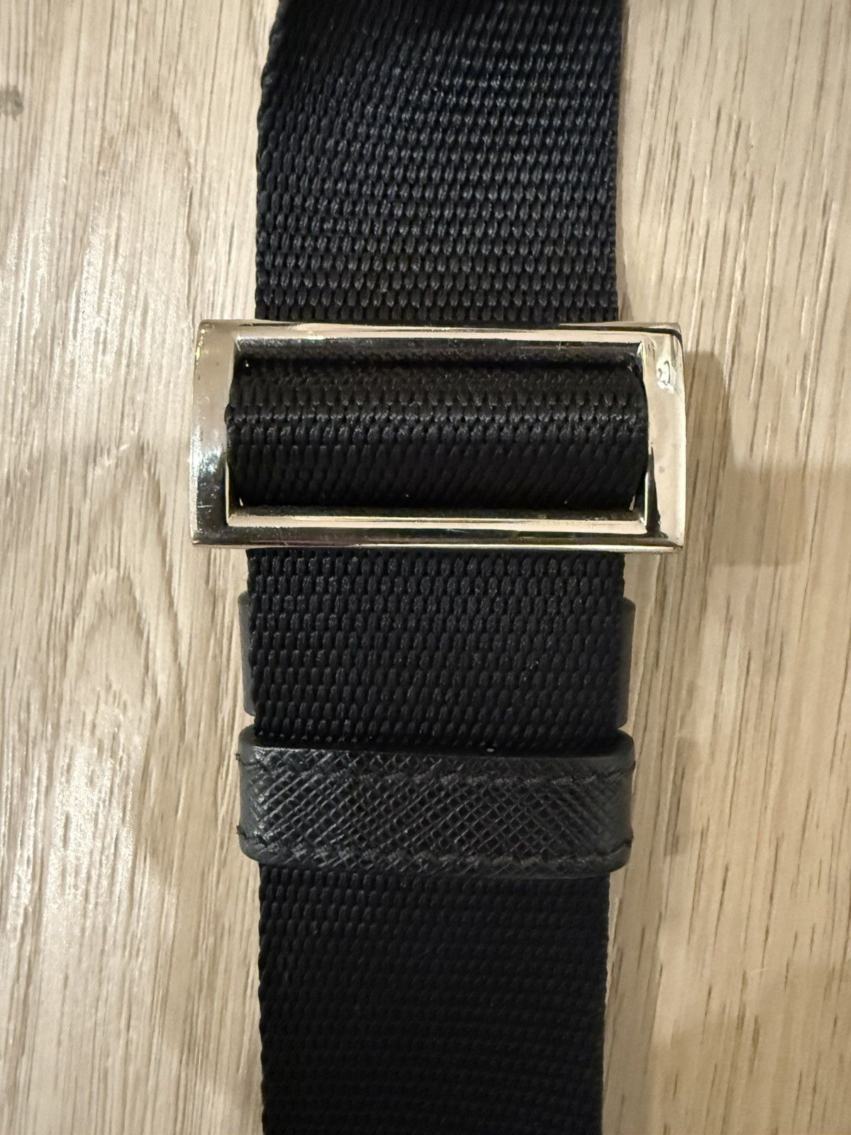 Prada Prada Black Nylon Logo Flat Messenger Size ONE SIZE - 5 Thumbnail
