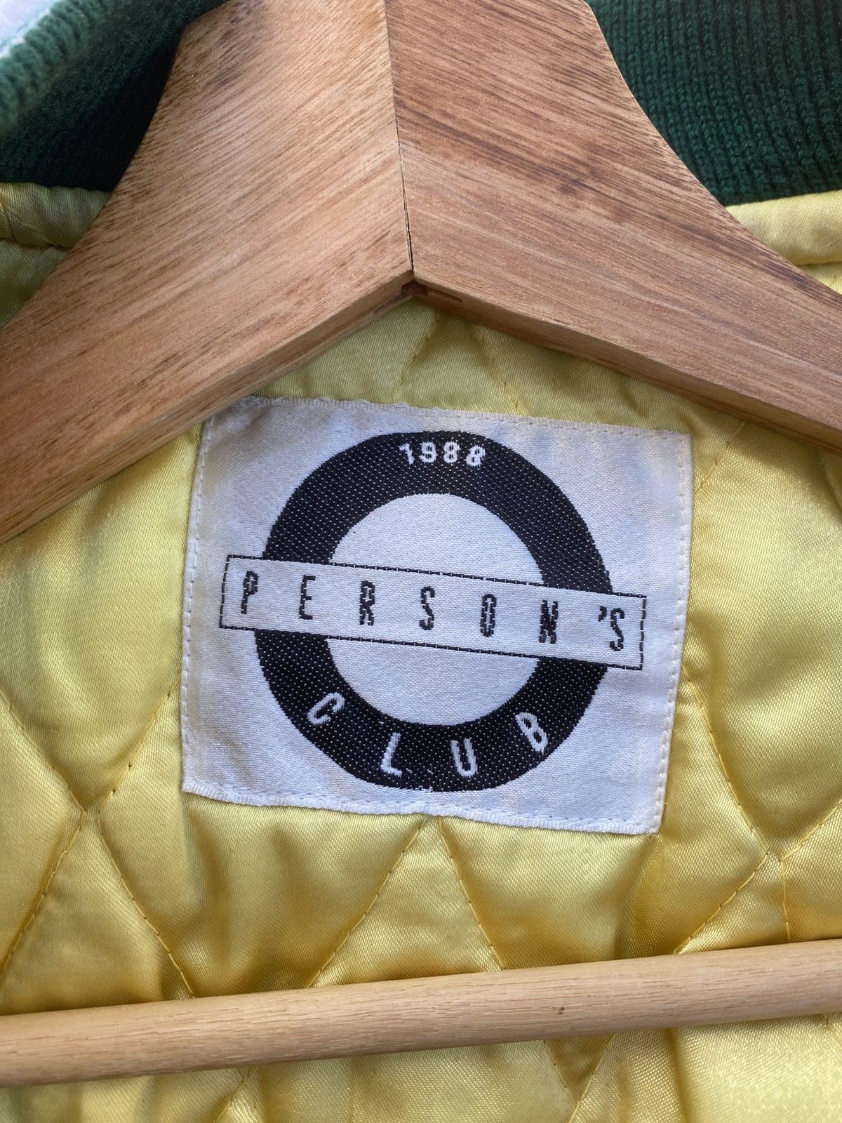 PERSON'S Rare Vintage Person’s Club 1988 Varsity Jacket Size US L / EU 52-54 / 3 - 19 Thumbnail
