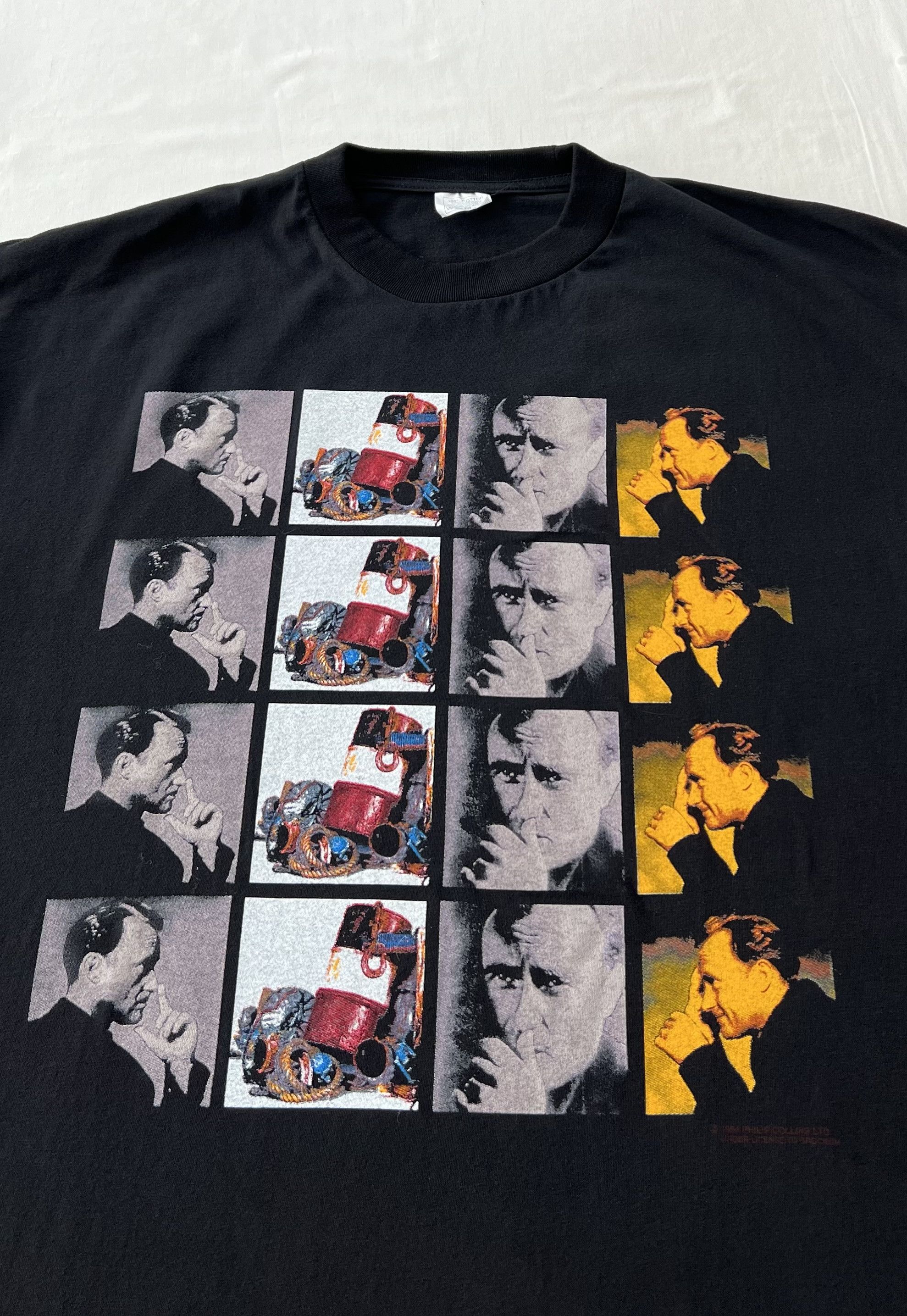 Band Tees Vintage 1994 Phil Collins Both Sides Tour TDK T-shirt Size US XL / EU 56 / 4 - 5 Thumbnail