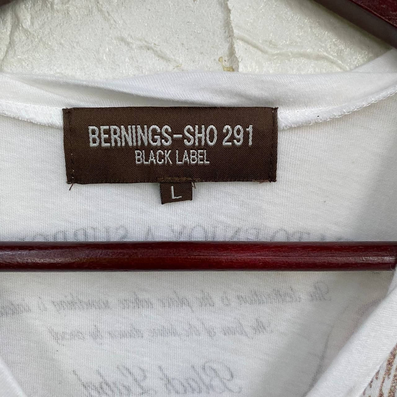 If Six Was Nine Berning Sho Japan V Neck Poem Feather Tee Size US M / EU 48-50 / 2 - 2 Thumbnail