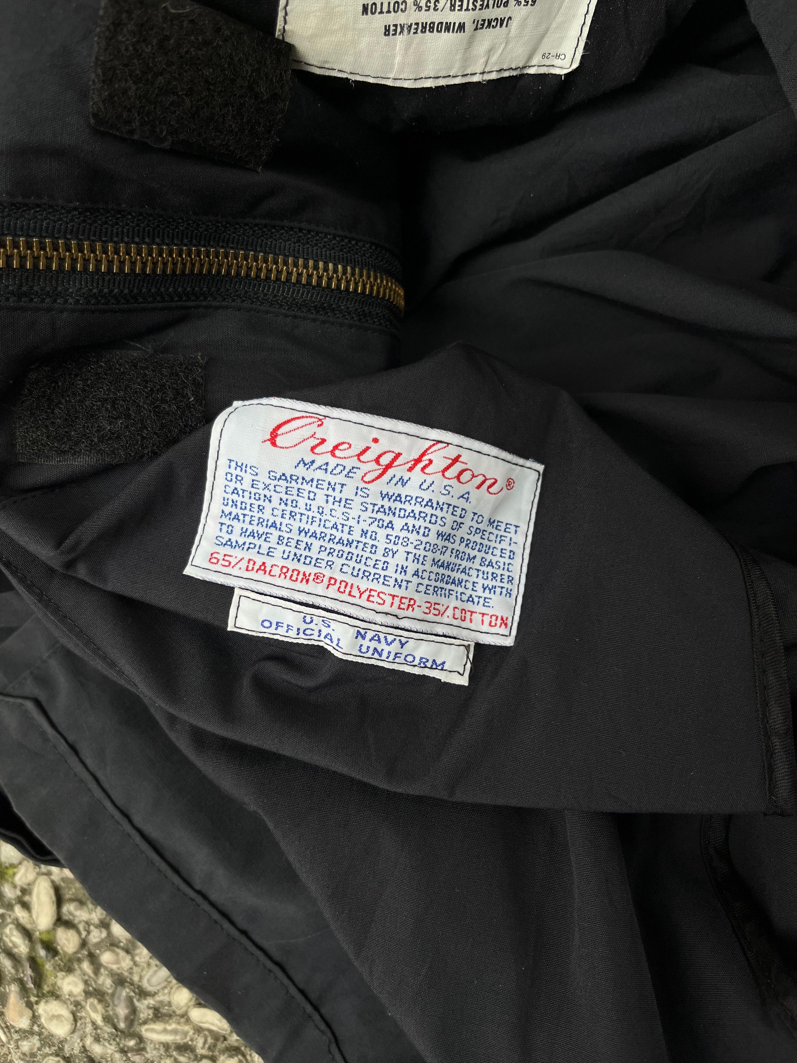 Creighton × Vintage Vintage 80's Creighton Military Jacket Windbreaker Size US L / EU 52-54 / 3 - 8 Thumbnail
