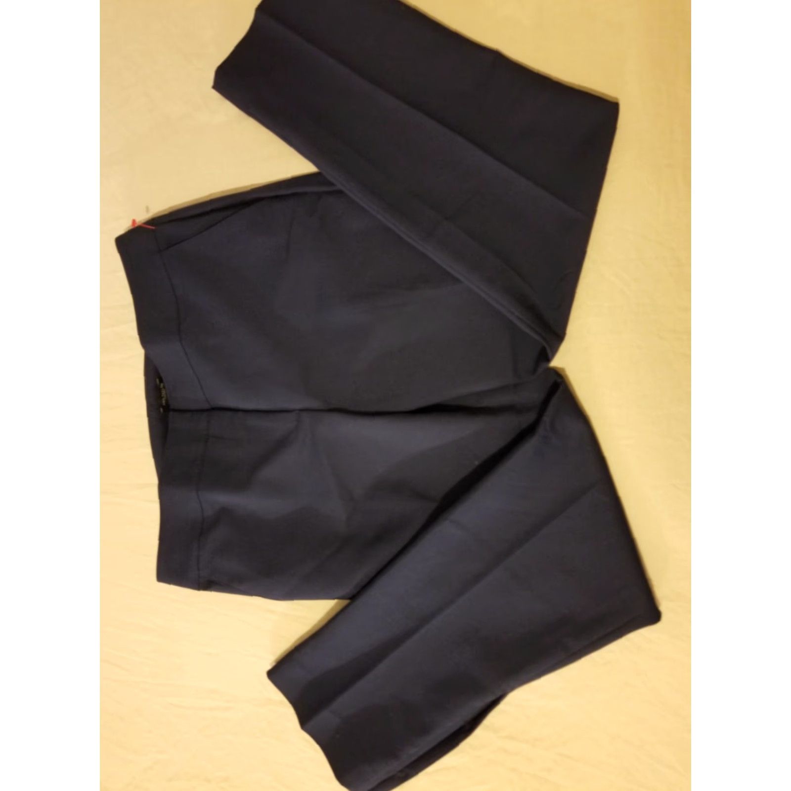 Ann Taylor Ann Taylor Pants Chino Stretch Cotton Blue 4 Women Slacks Dress Pants Size 27" / US 4 / IT 40 - 4 Thumbnail