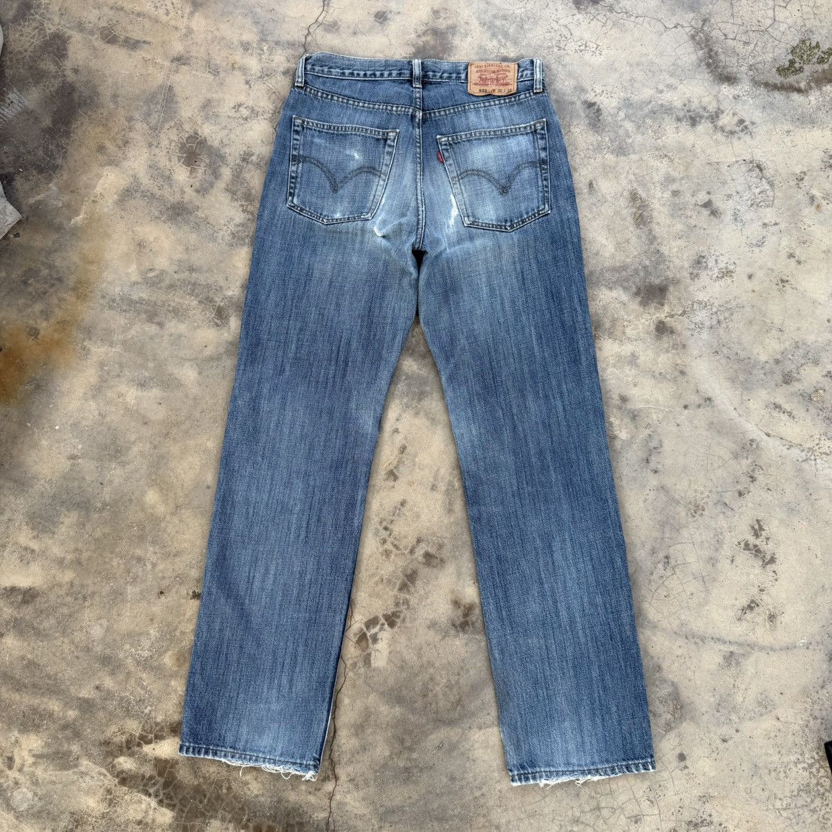 Jean × Levi's × Vintage VINTAGE LEVI’S 533 FADED JEAN DENIM PANTS Size US 32 / EU 48 - 7 Thumbnail